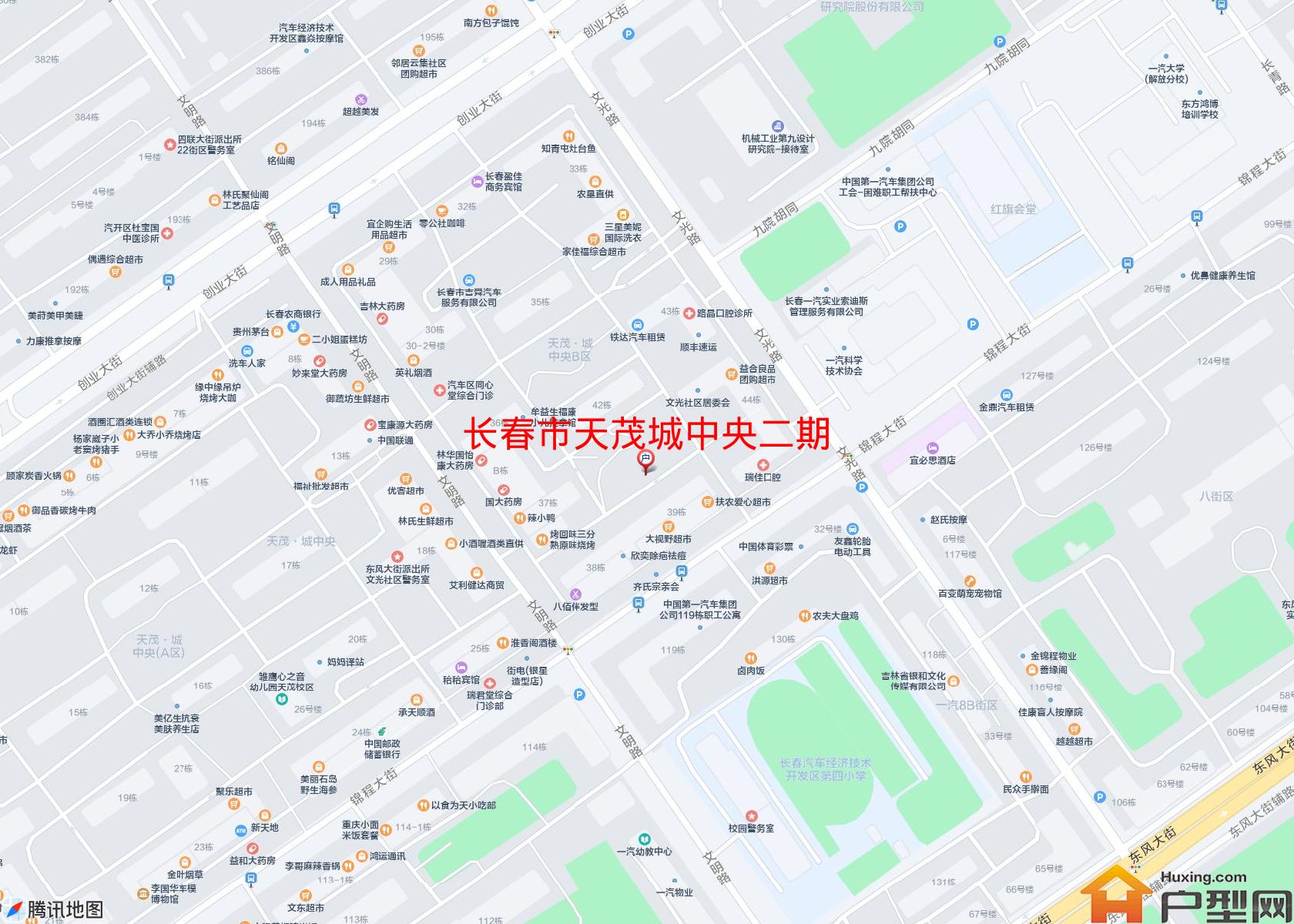 天茂城中央二期小区 - 户型网