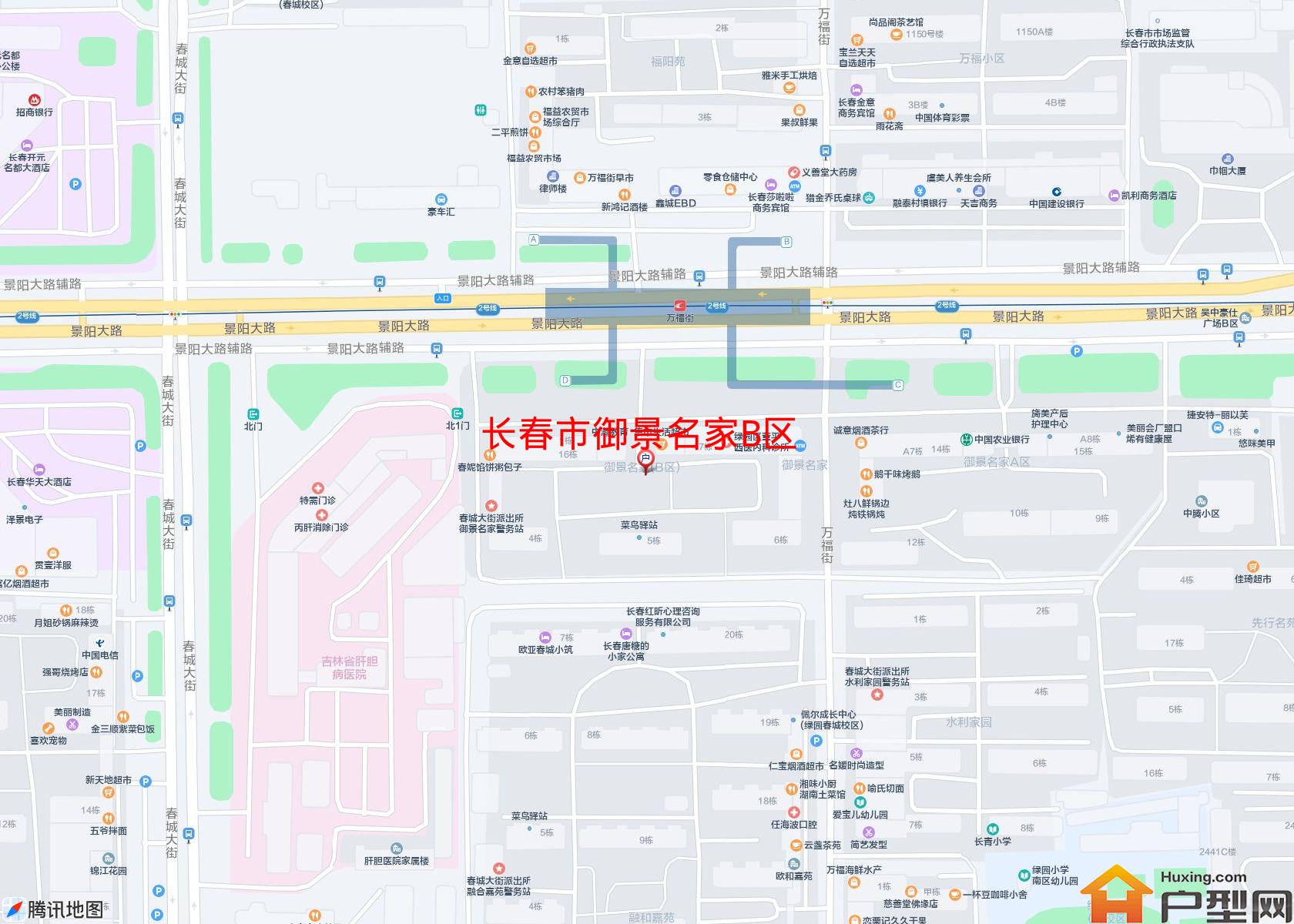 御景名家B区小区 - 户型网