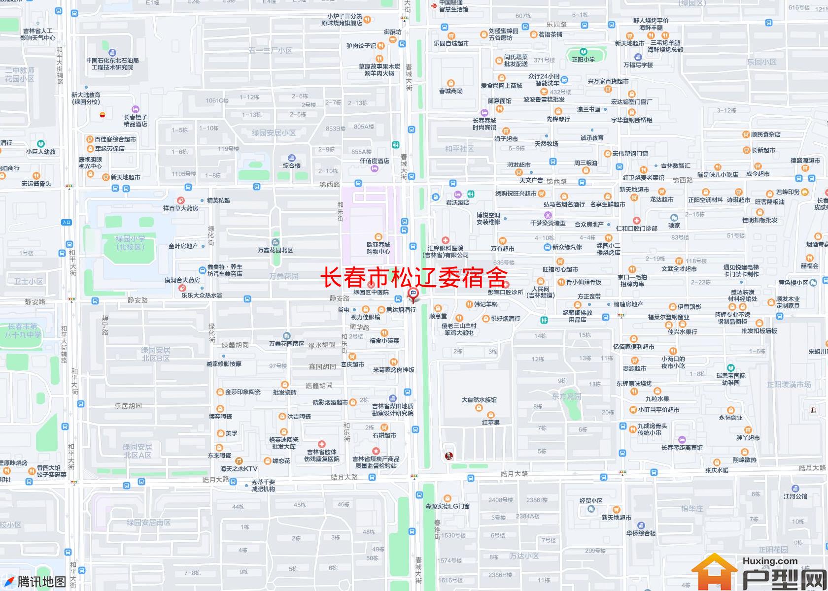 松辽委宿舍小区 - 户型网