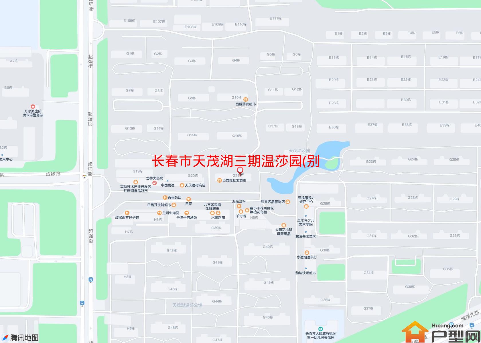 天茂湖三期温莎园(别墅)小区 - 户型网 天茂湖三期温莎园(别墅)小区 - 户型网