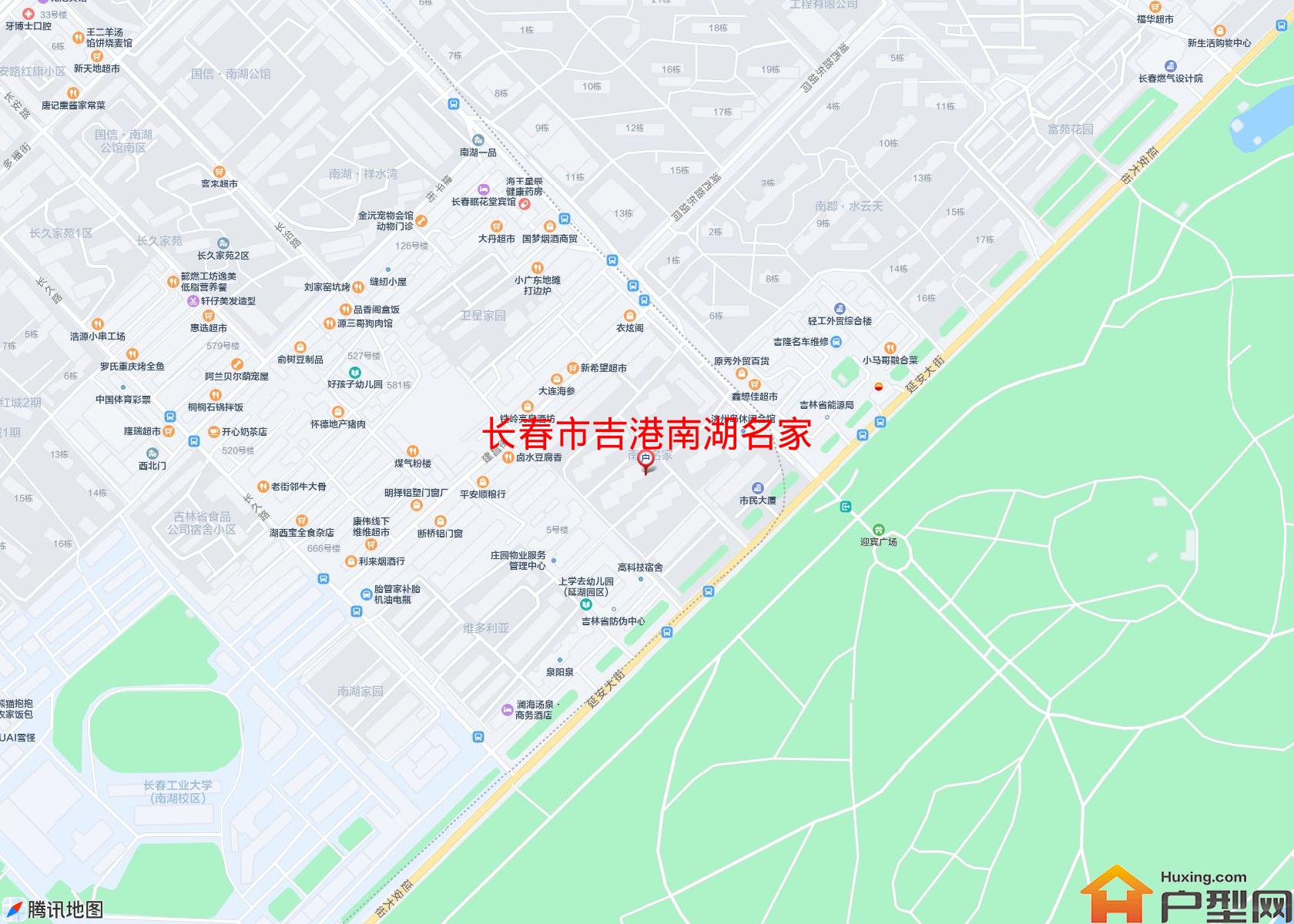 吉港南湖名家小区 - 户型网