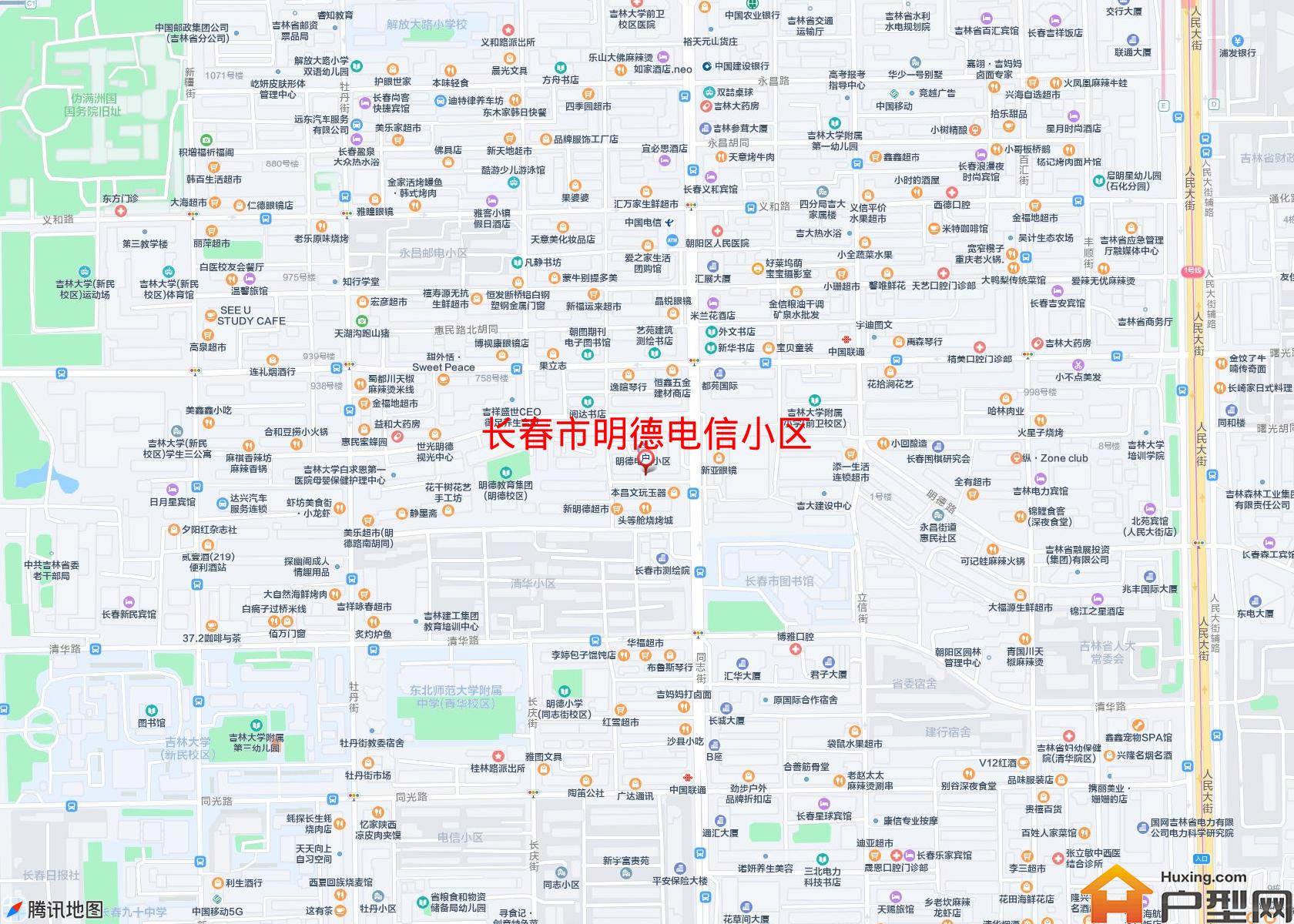 明德电信小区小区 - 户型网