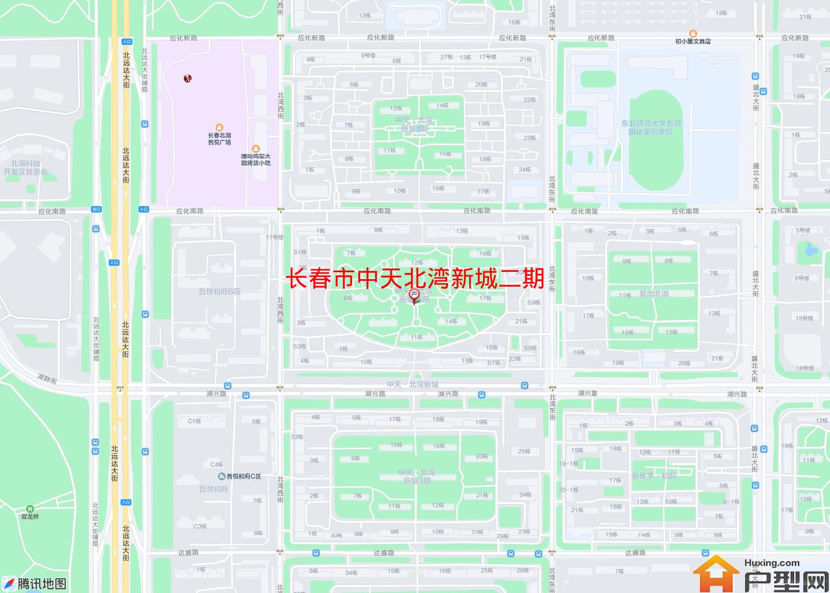 中天北湾新城二期小区 - 户型网