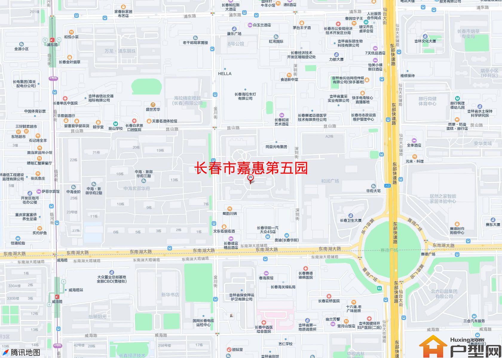 嘉惠第五园小区 - 户型网 嘉惠第五园小区 - 户型网