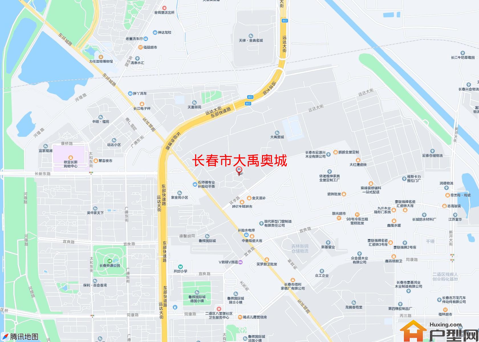 大禹奥城小区 - 户型网