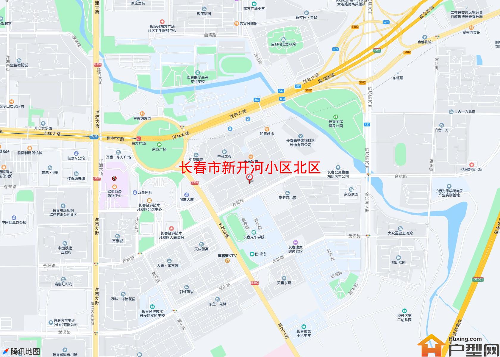 新开河小区北区小区 - 户型网