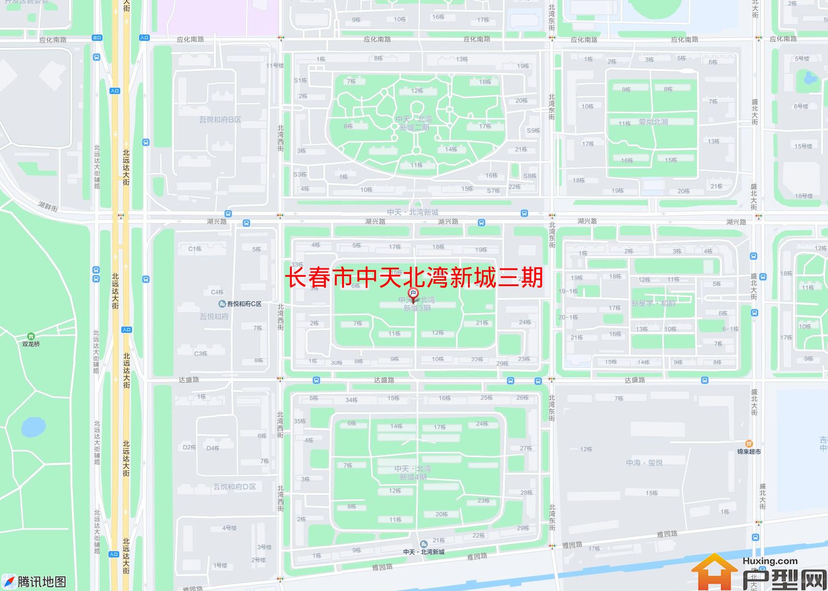 中天北湾新城三期小区 - 户型网