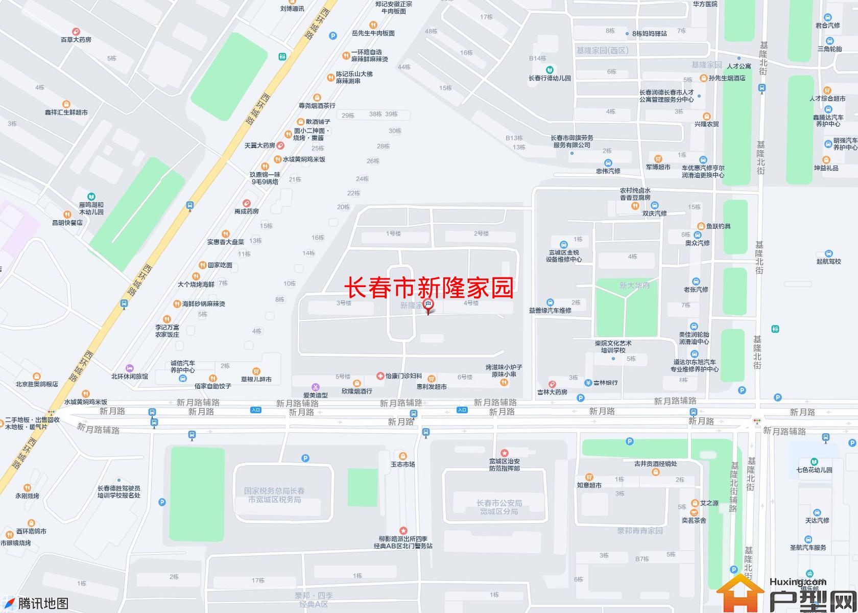 新隆家园小区 - 户型网