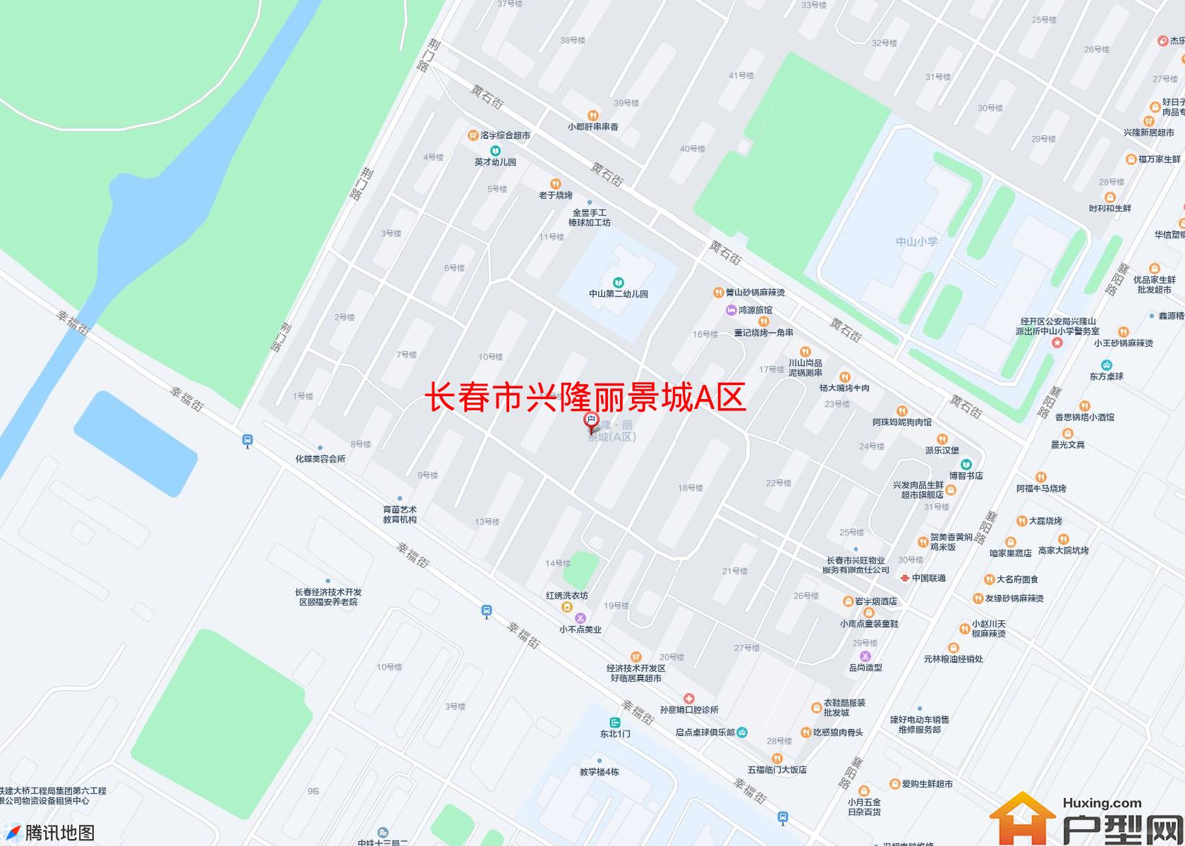 兴隆丽景城A区小区 - 户型网