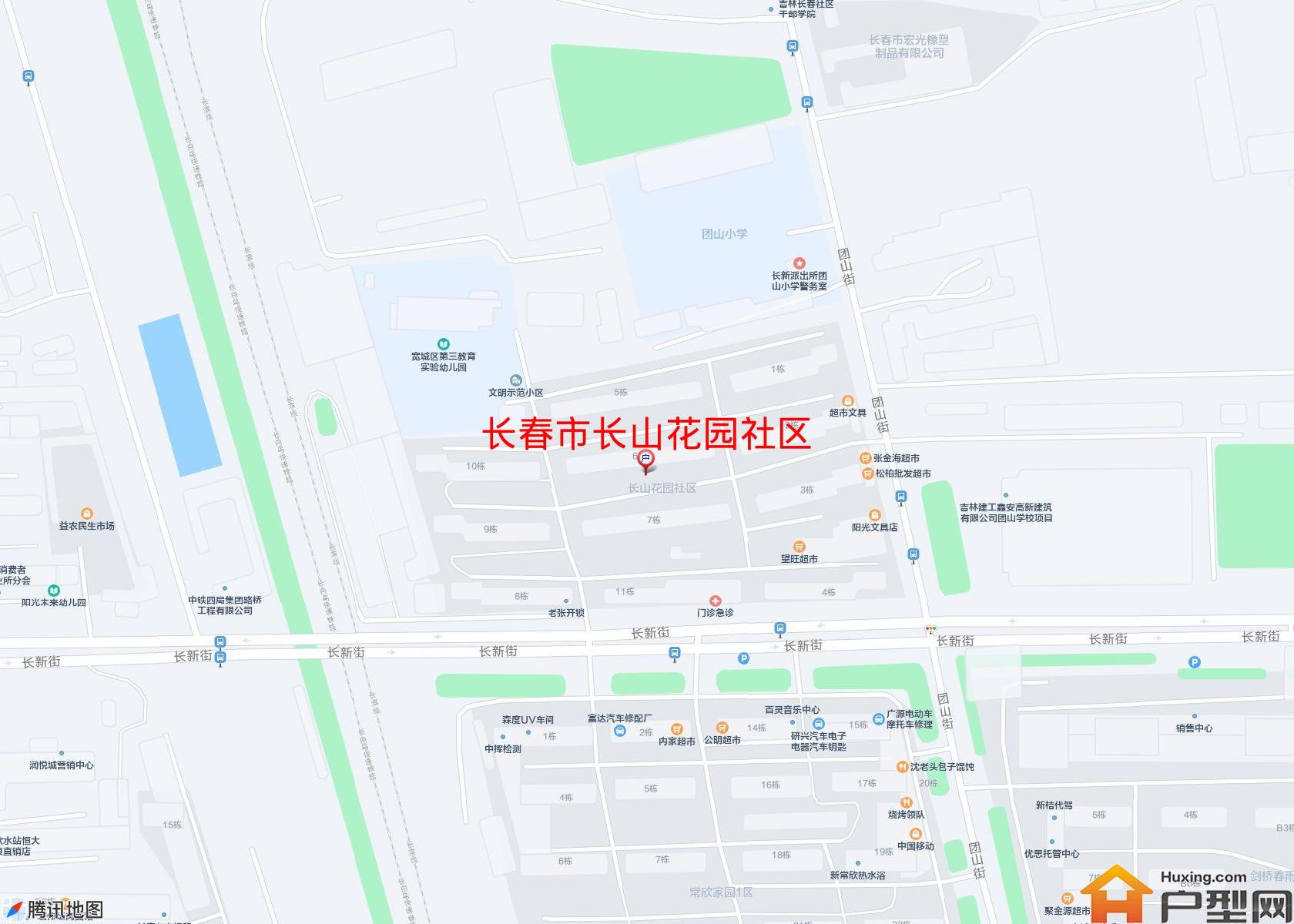 长山花园社区小区 - 户型网