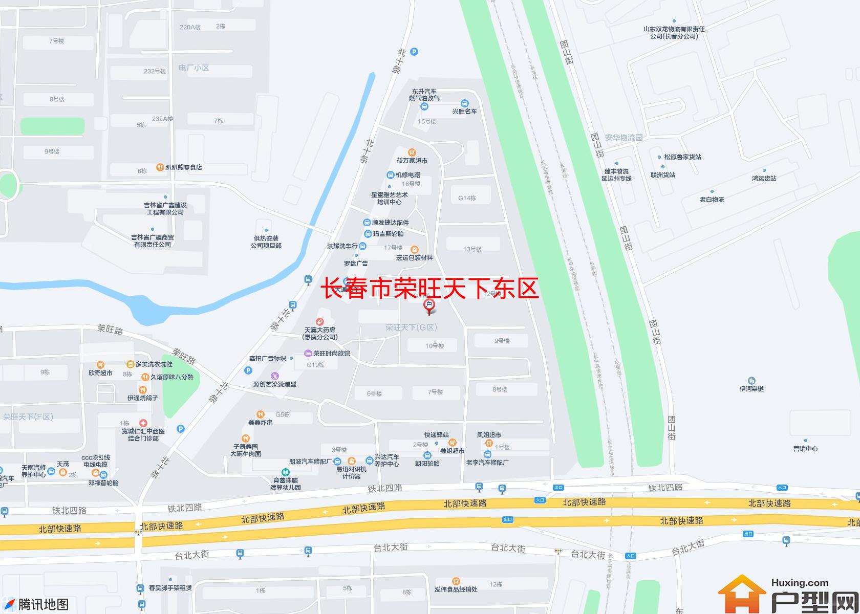 荣旺天下东区小区 - 户型网
