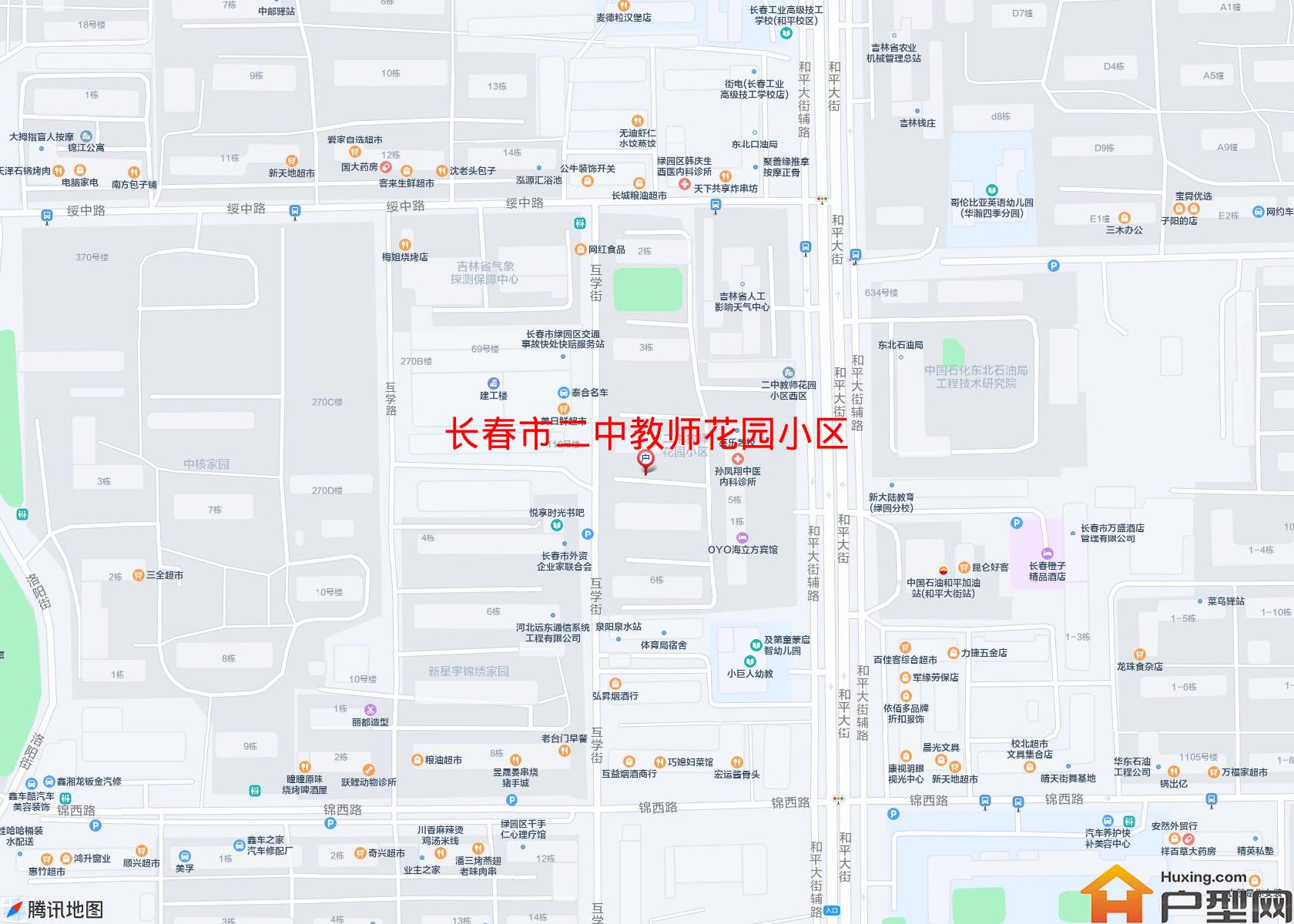 二中教师花园小区小区 - 户型网
