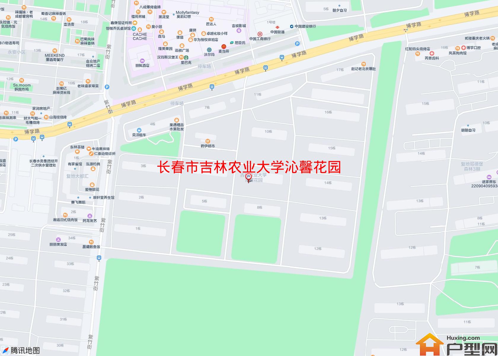 吉林农业大学沁馨花园小区 - 户型网