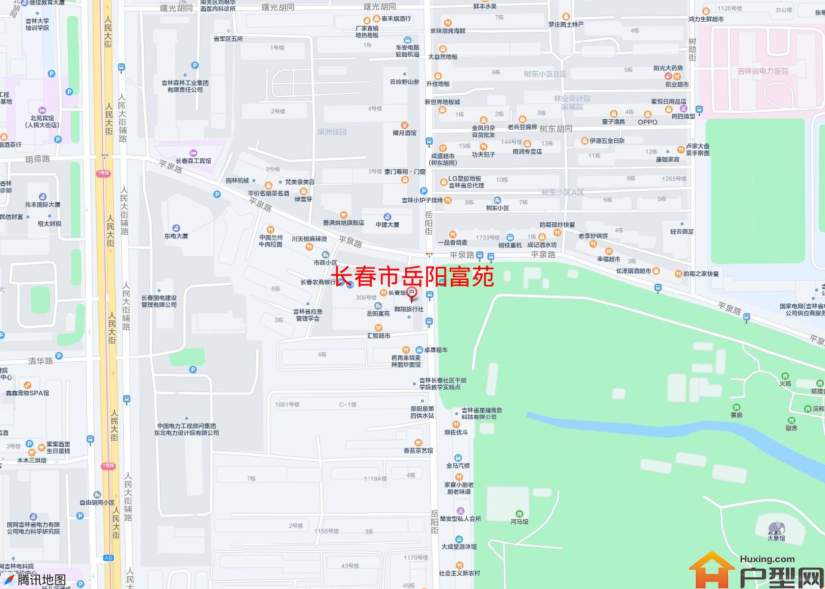 岳阳富苑小区 - 户型网