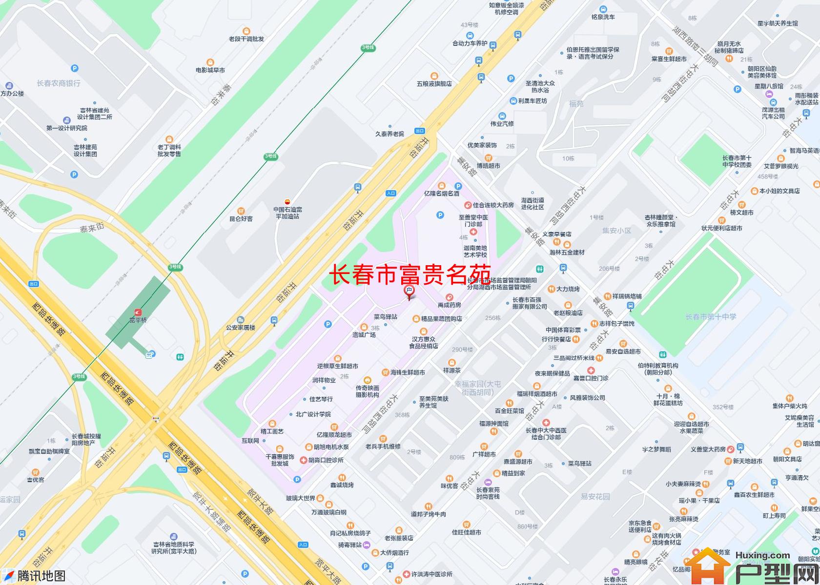 富贵名苑小区 - 户型网