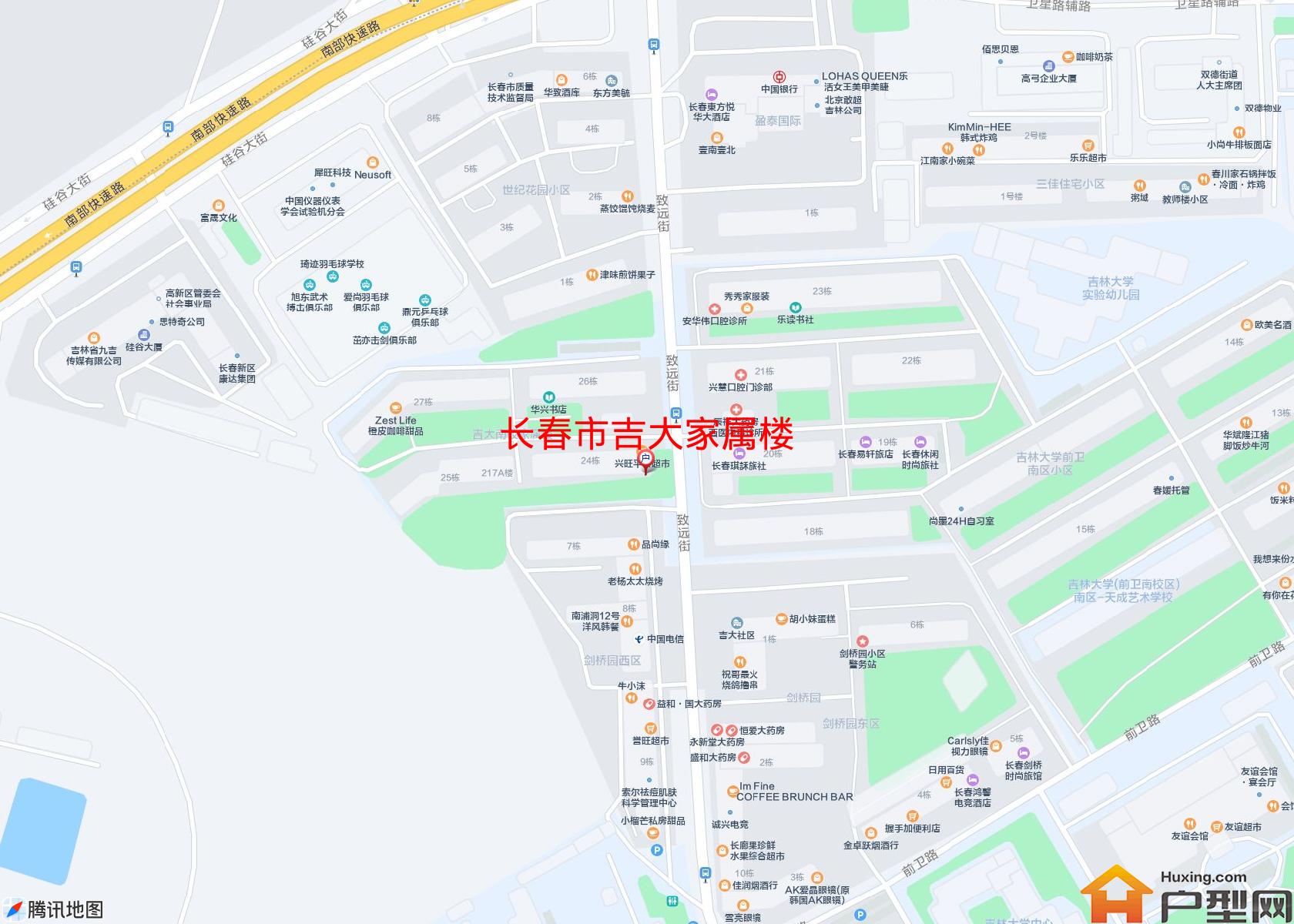 吉大家属楼小区 - 户型网