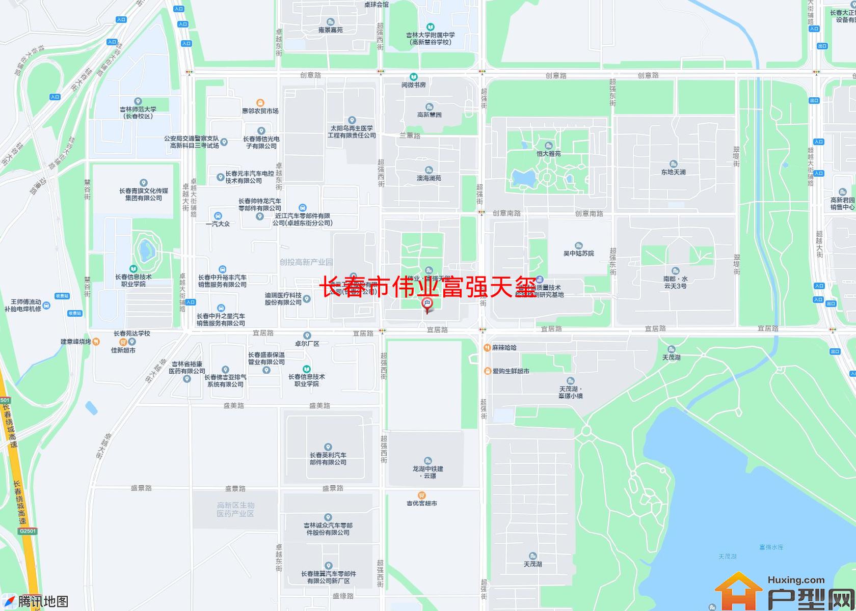 伟业富强天玺小区 - 户型网 伟业富强天玺小区 - 户型网