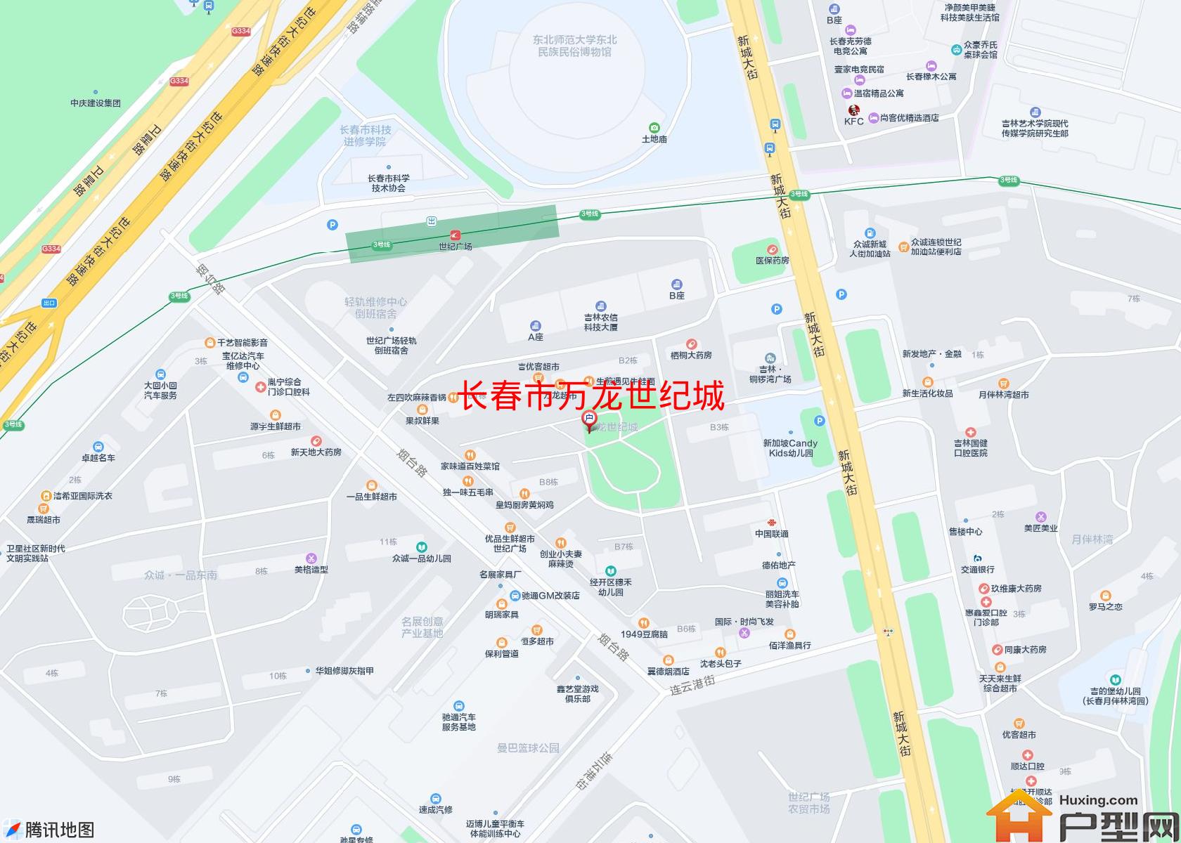 万龙世纪城小区 - 户型网