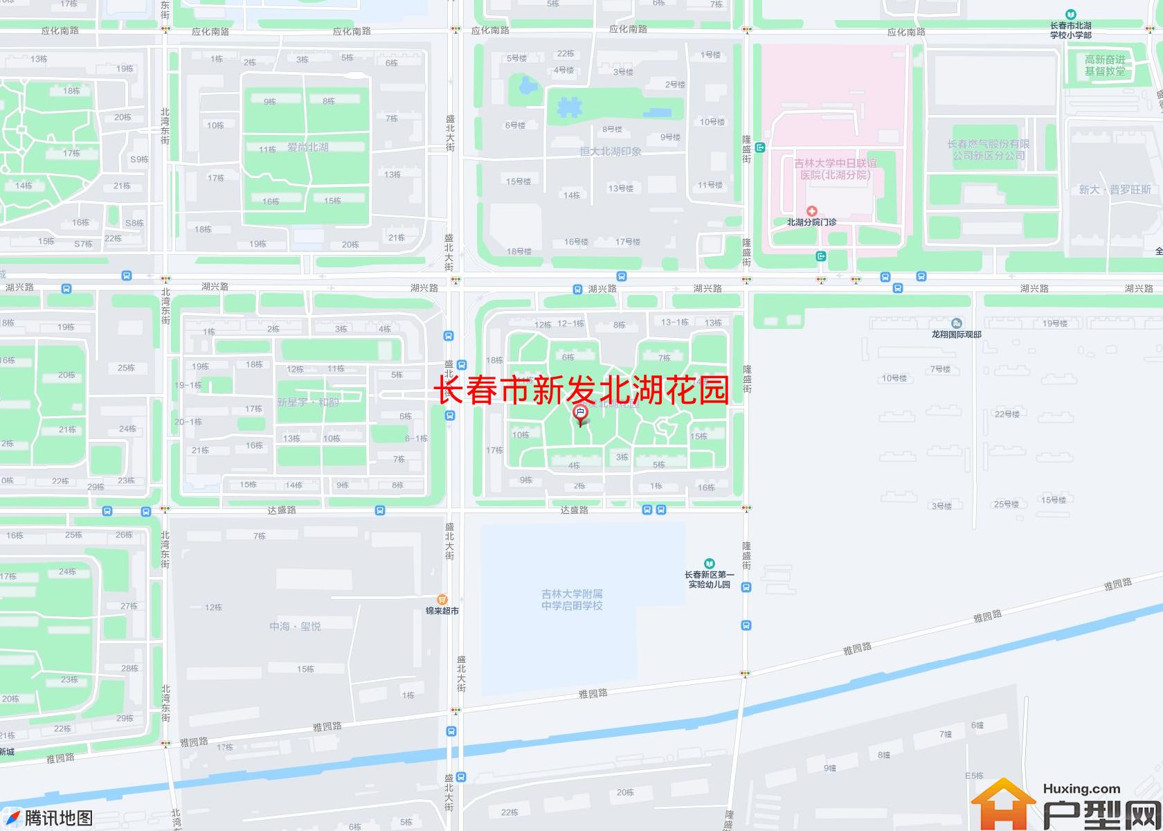 新发北湖花园小区 - 户型网