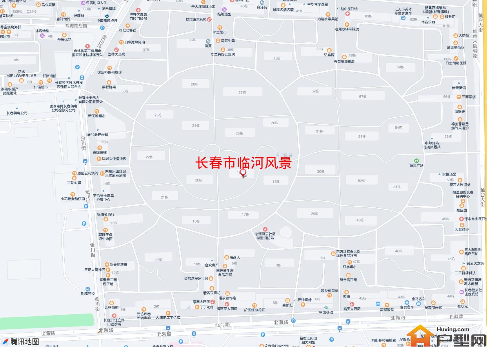 临河风景小区 - 户型网