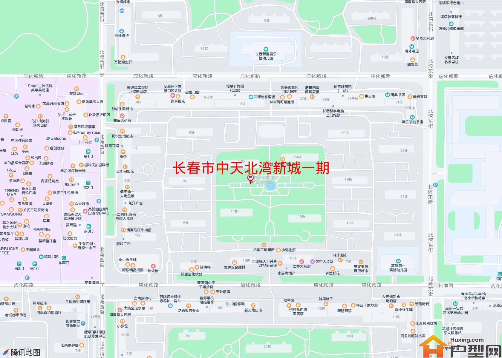 中天北湾新城一期小区 - 户型网