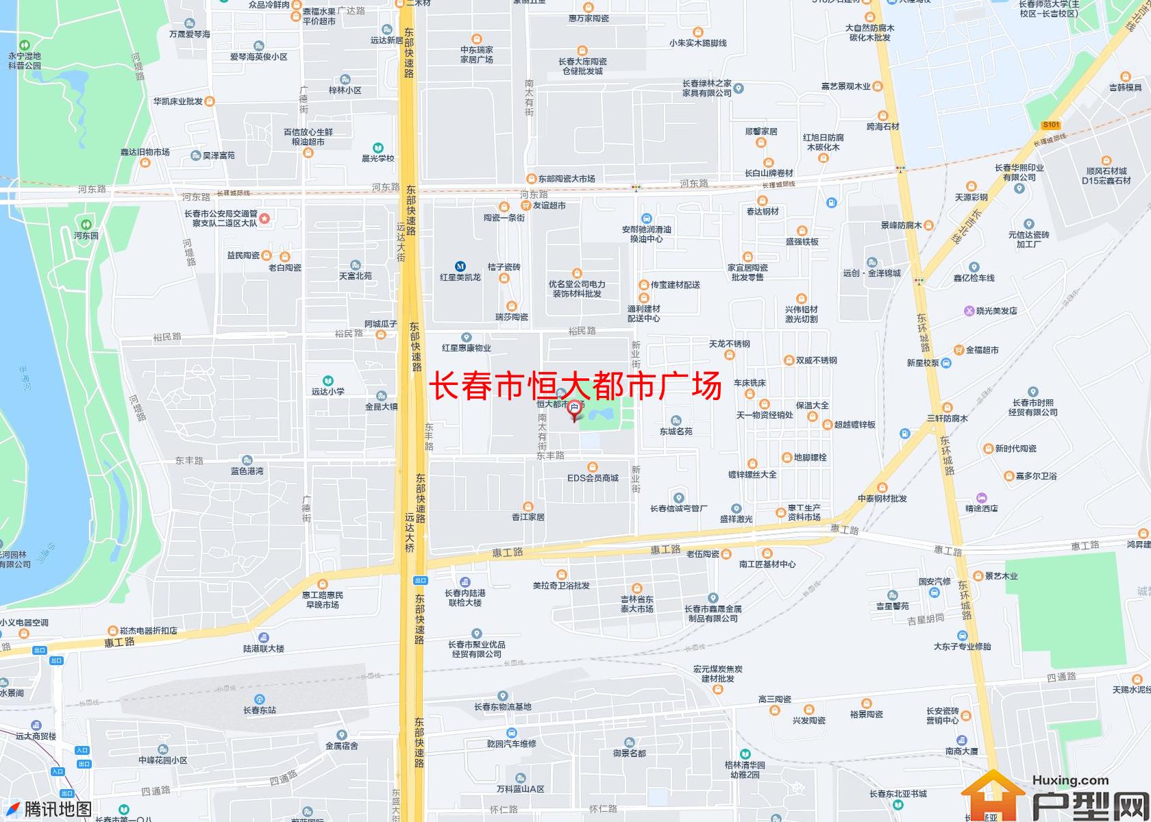 恒大都市广场小区 - 户型网