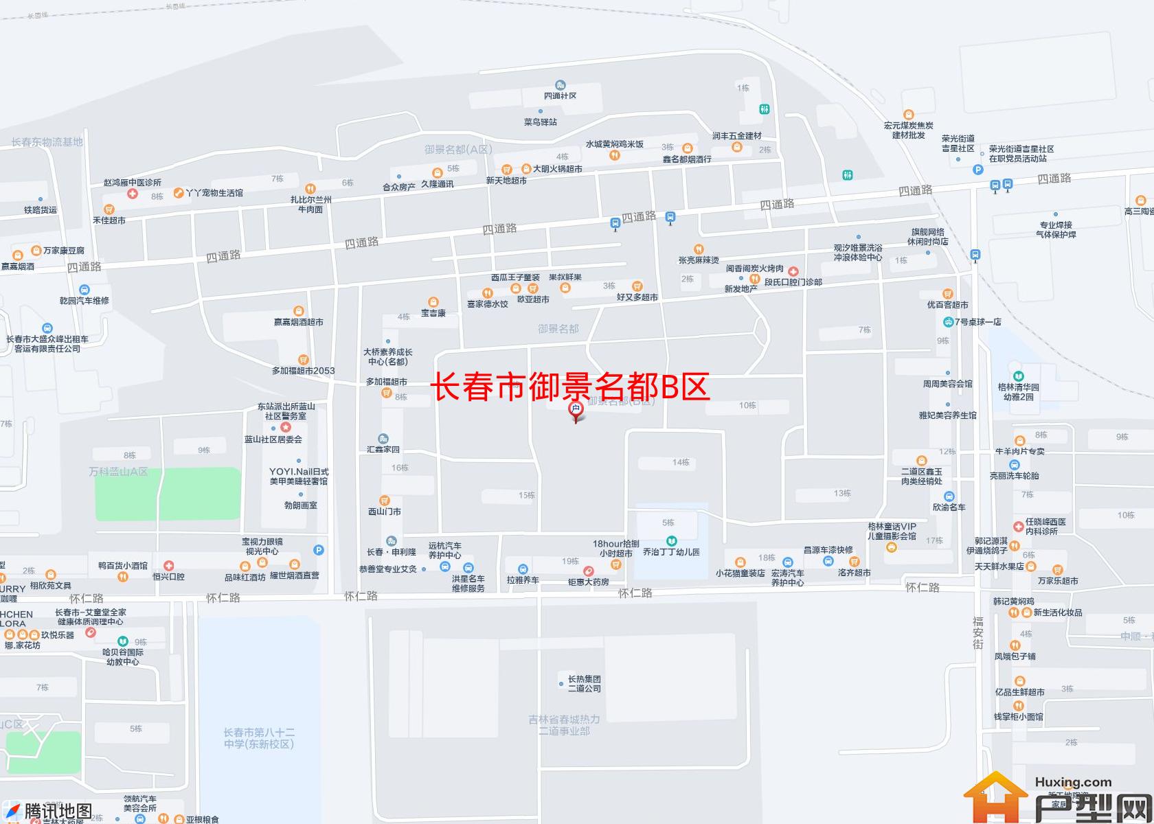 御景名都B区小区 - 户型网