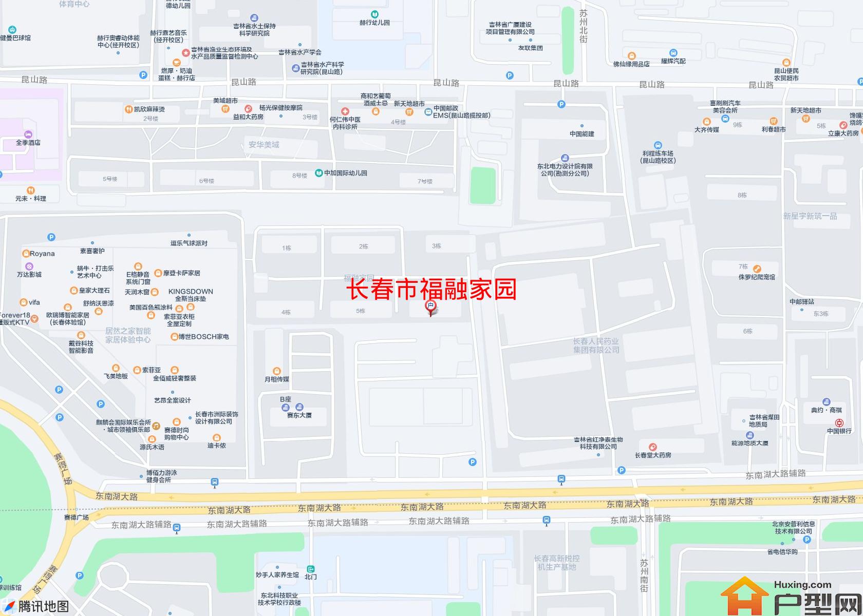 福融家园小区 - 户型网