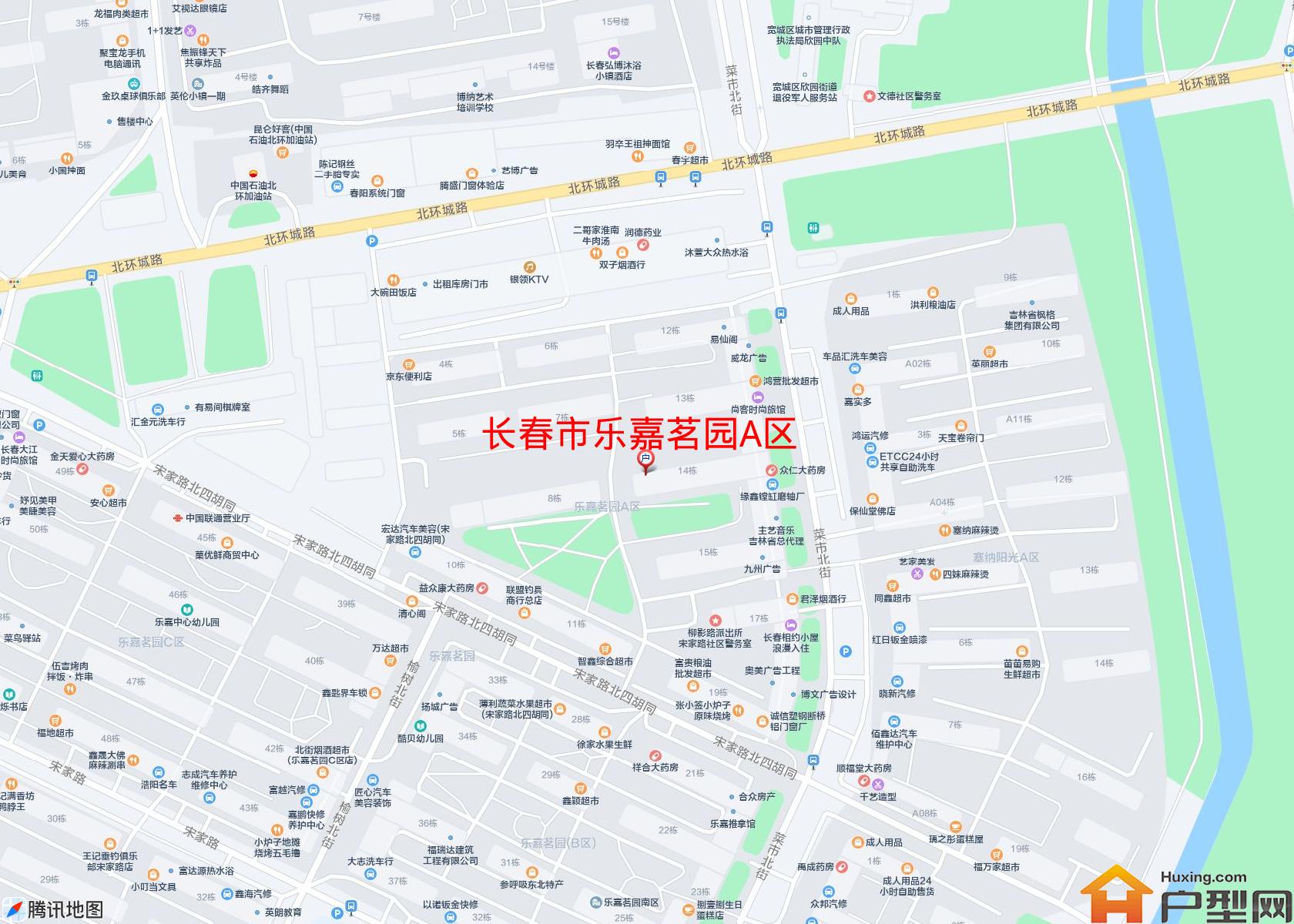乐嘉茗园A区小区 - 户型网 乐嘉茗园A区小区 - 户型网