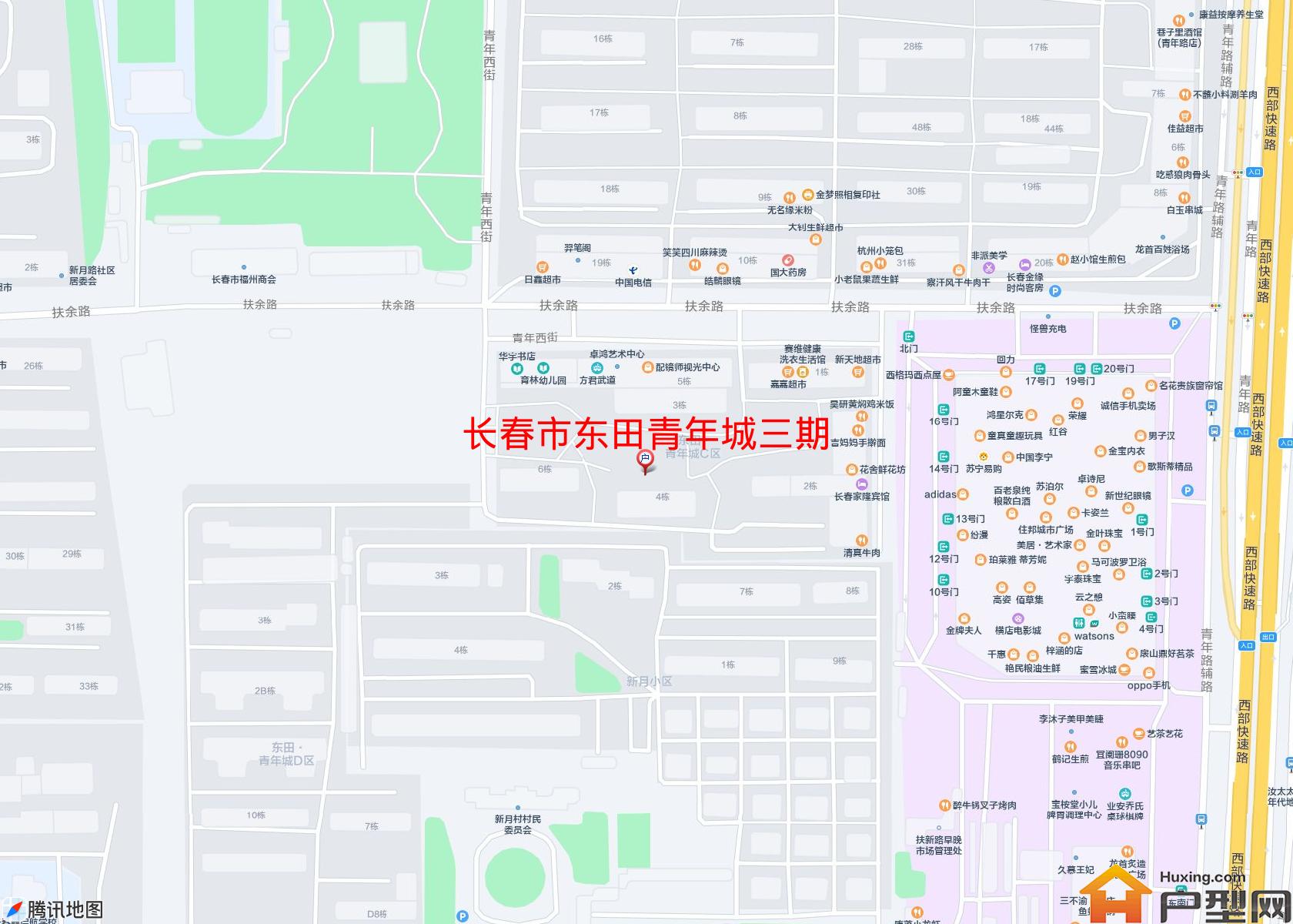 东田青年城三期小区 - 户型网