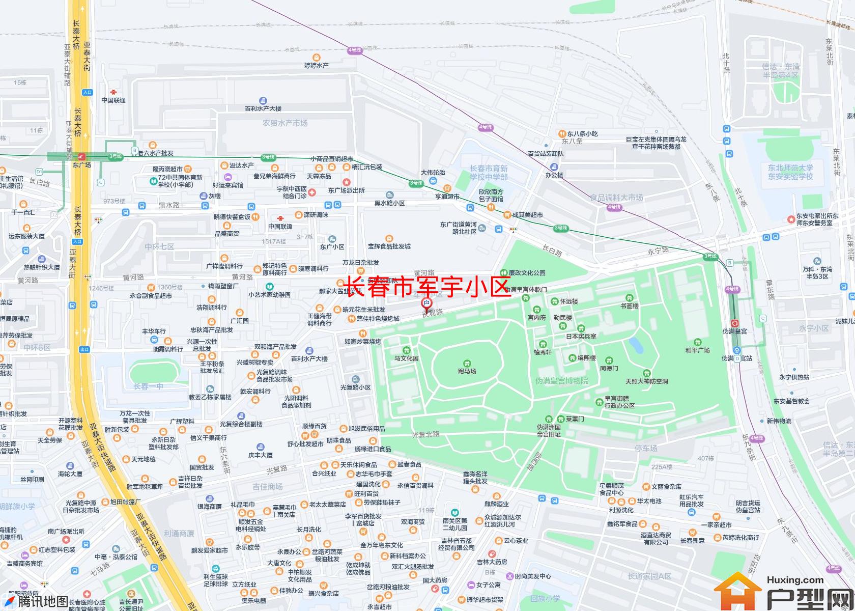 军宇小区小区 - 户型网