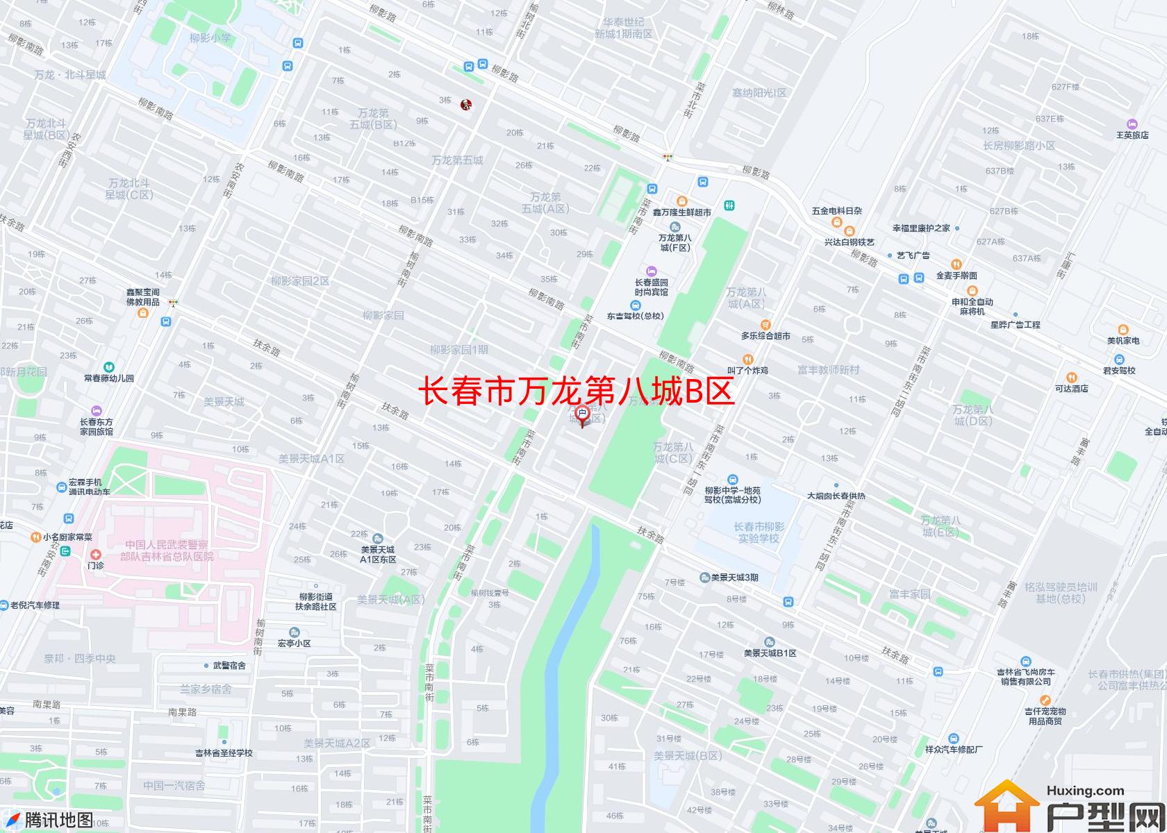 万龙第八城B区小区 - 户型网