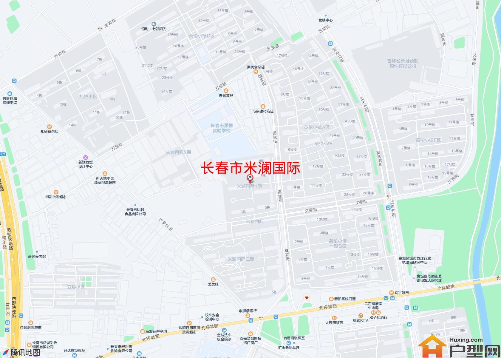 米澜国际小区 - 户型网