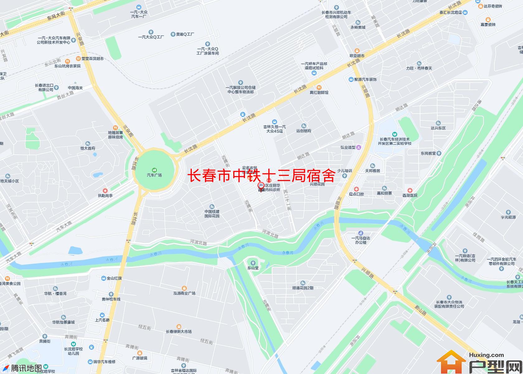 中铁十三局宿舍小区 - 户型网