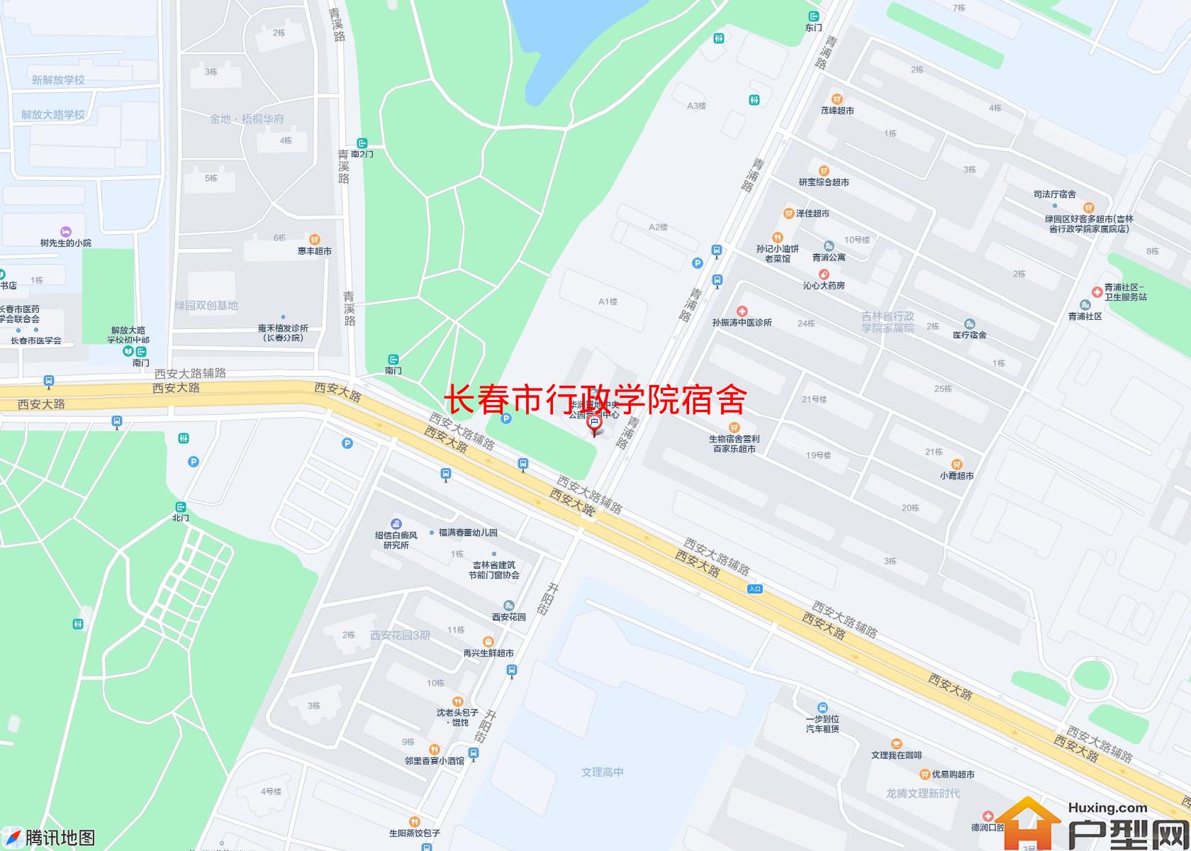 行政学院宿舍小区 - 户型网