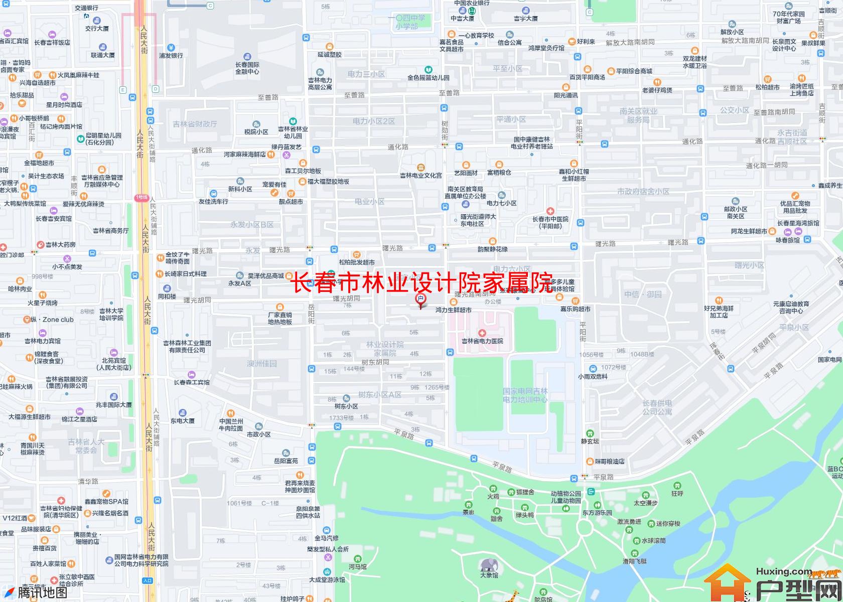 林业设计院家属院小区 - 户型网