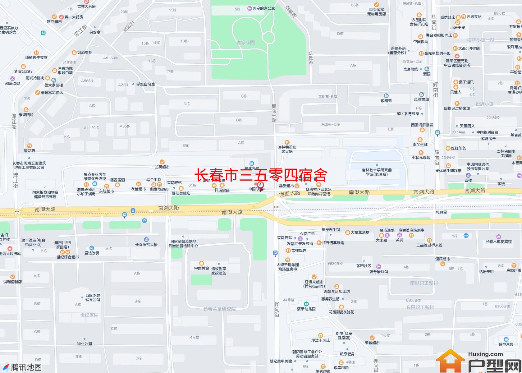 三五零四宿舍小区 - 户型网