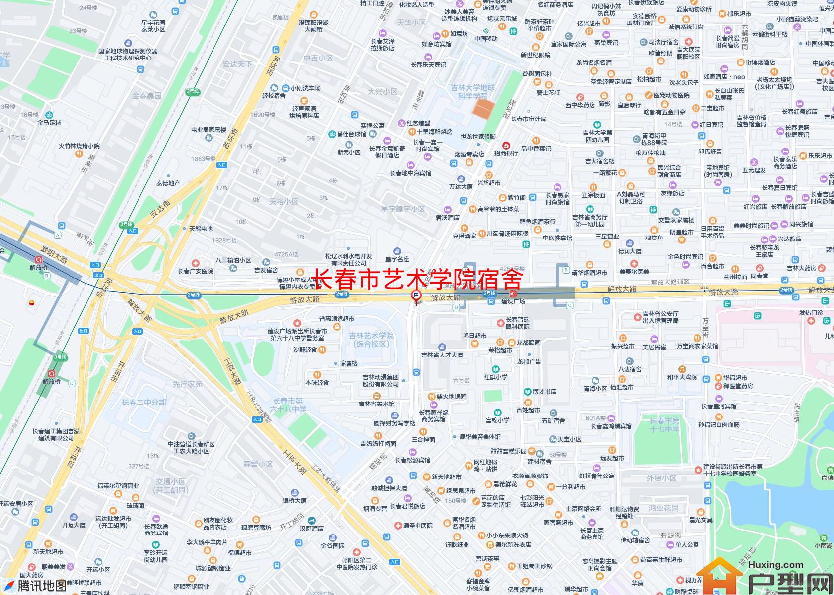 艺术学院宿舍小区 - 户型网