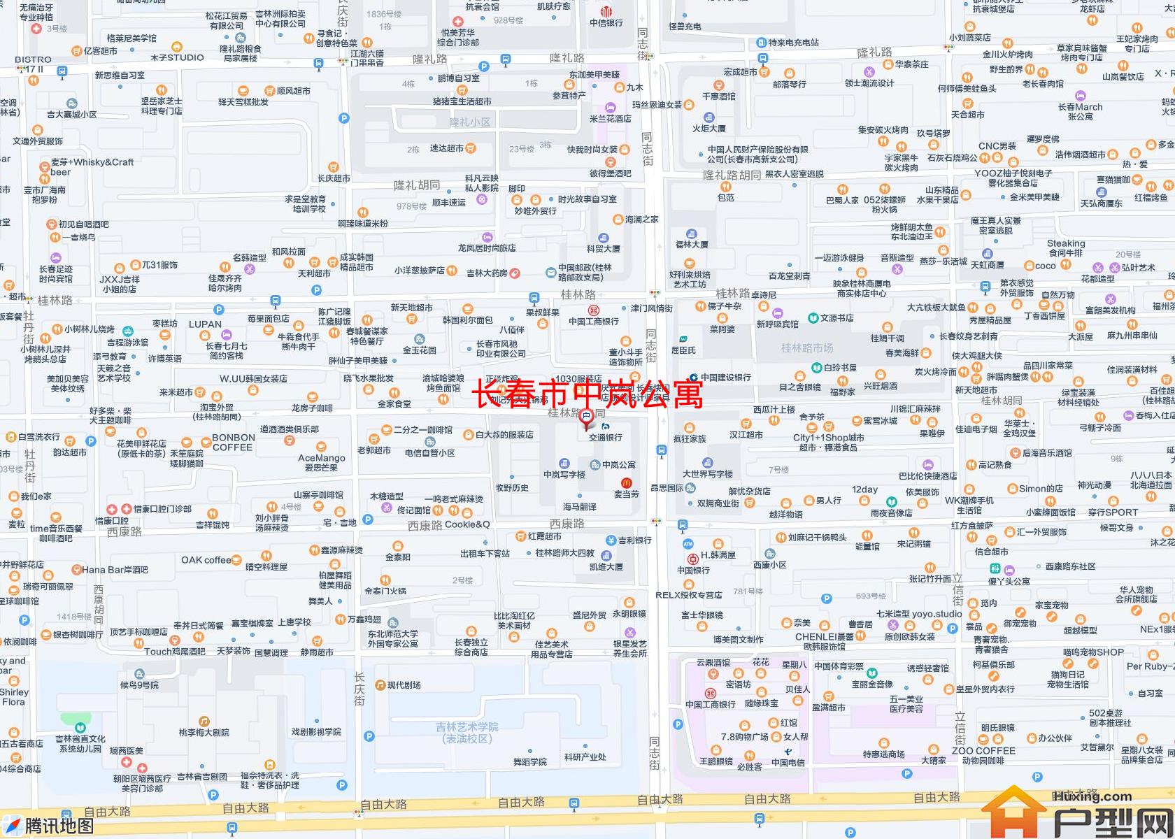 中岚公寓小区 - 户型网