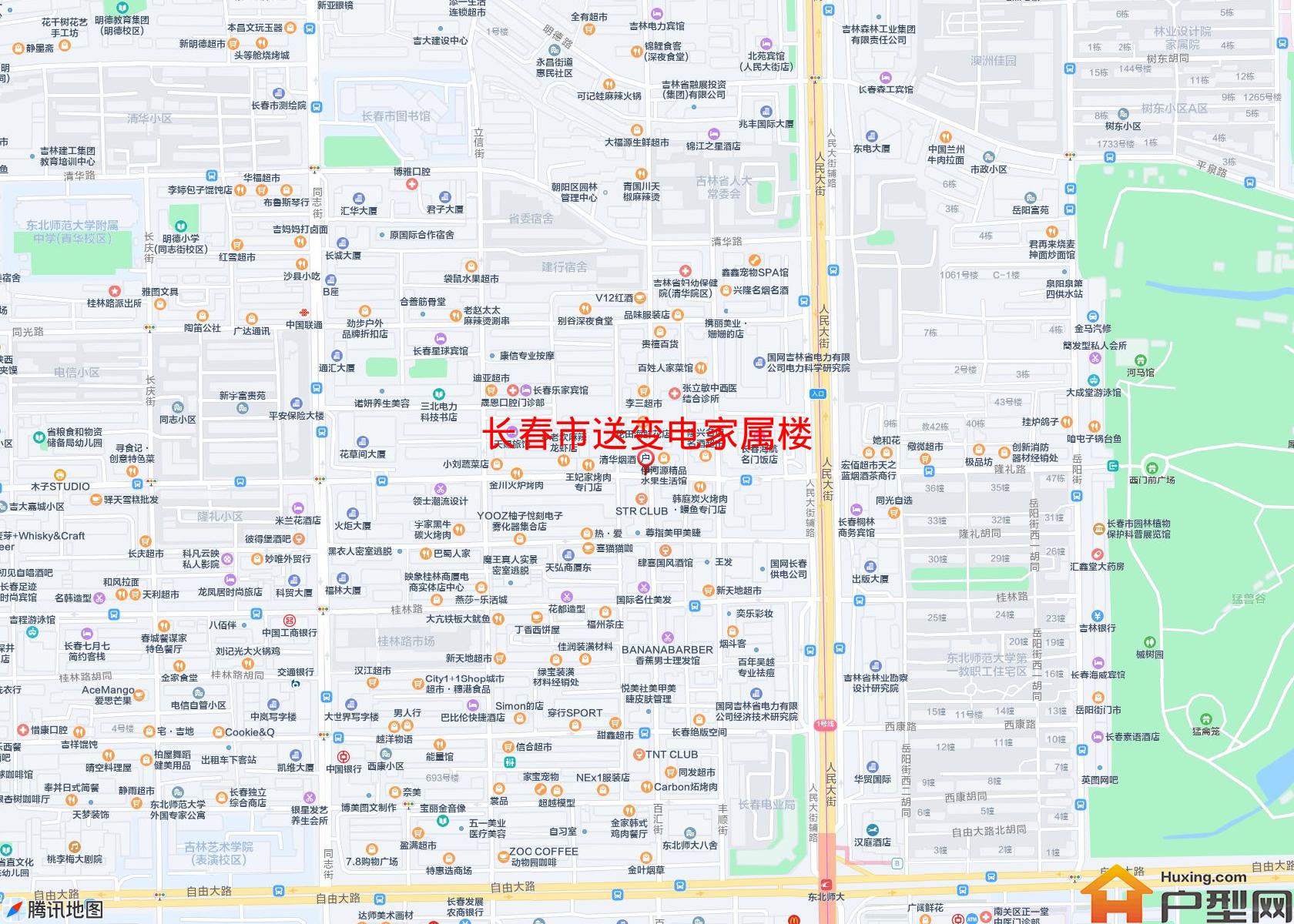送变电家属楼小区 - 户型网