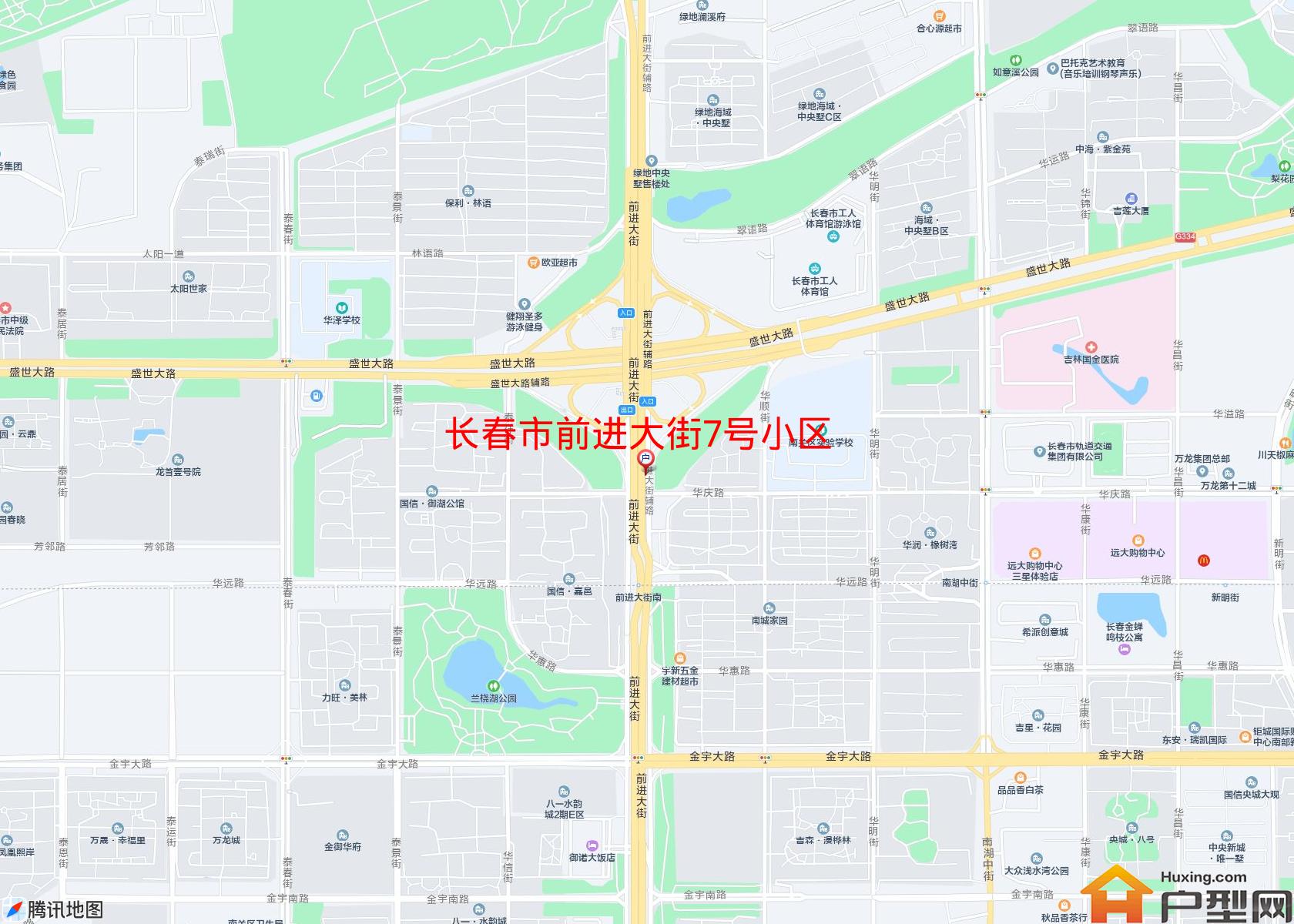 前进大街7号小区小区 - 户型网