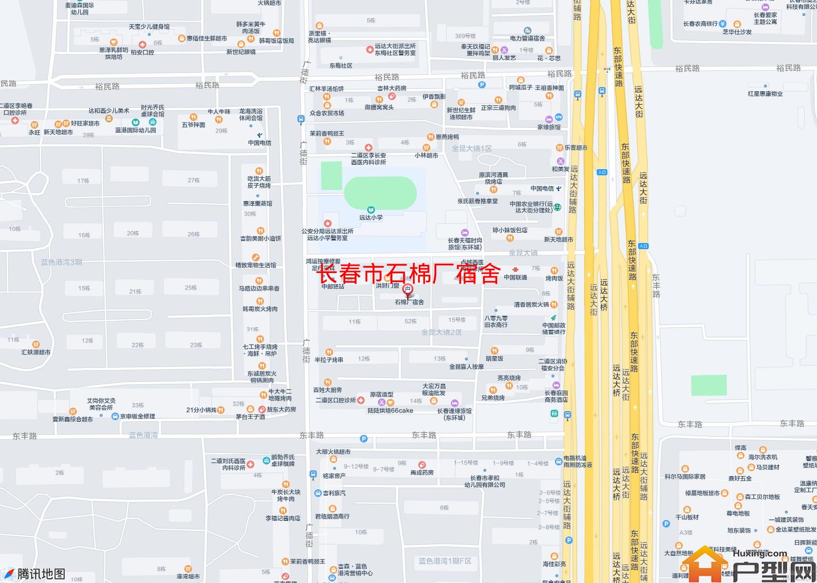 石棉厂宿舍小区 - 户型网