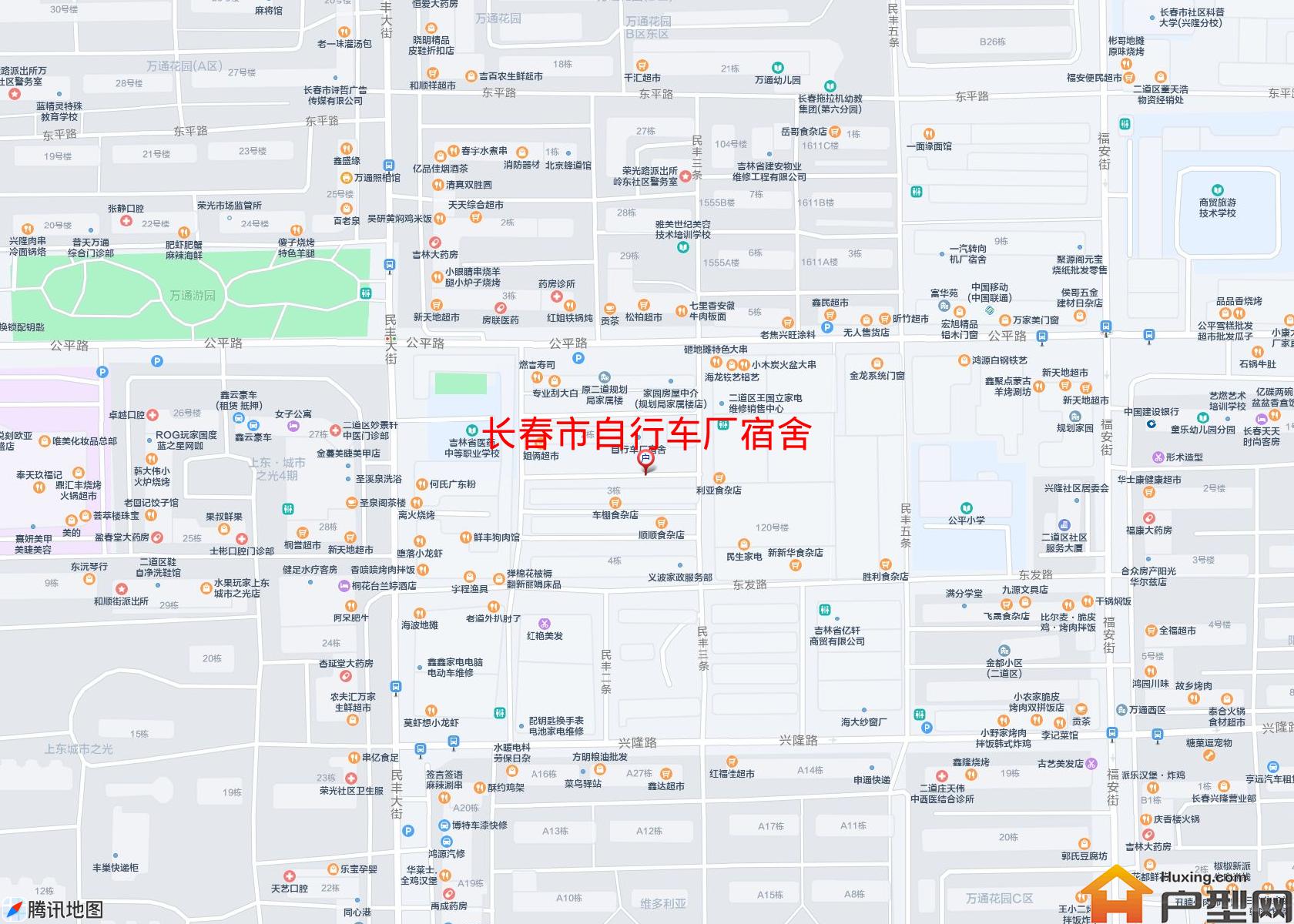 自行车厂宿舍小区 - 户型网