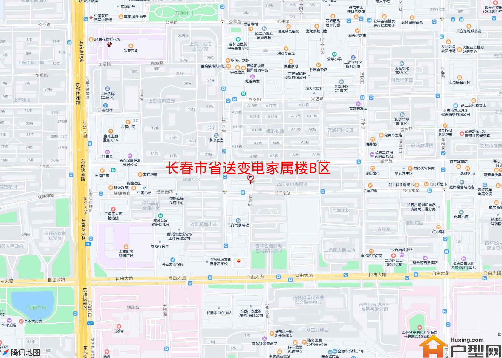 省送变电家属楼B区小区 - 户型网