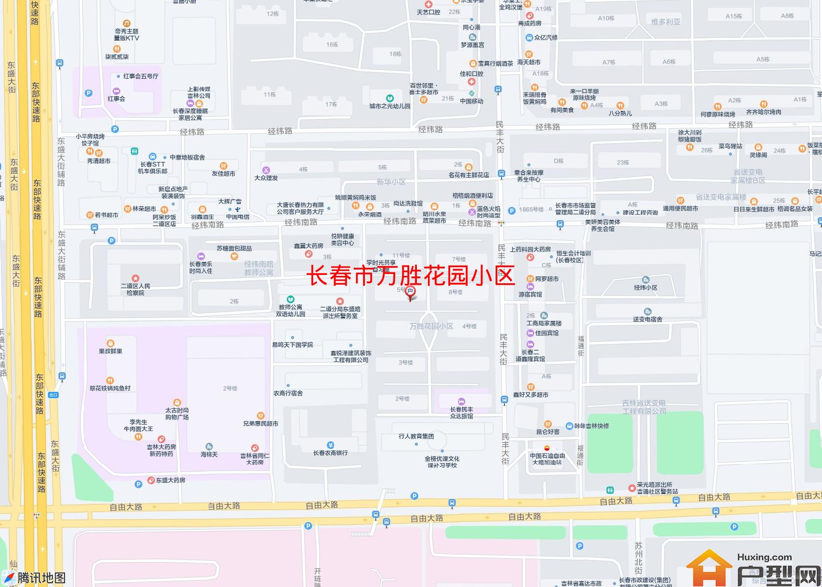 万胜花园小区小区 - 户型网