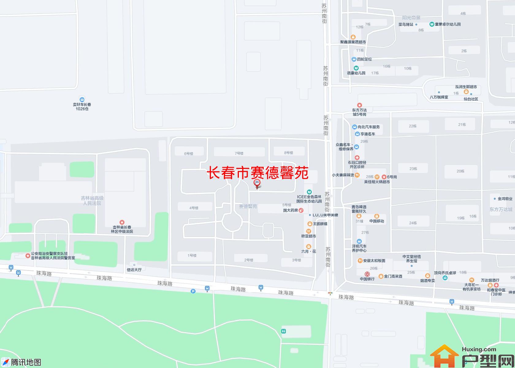赛德馨苑小区 - 户型网