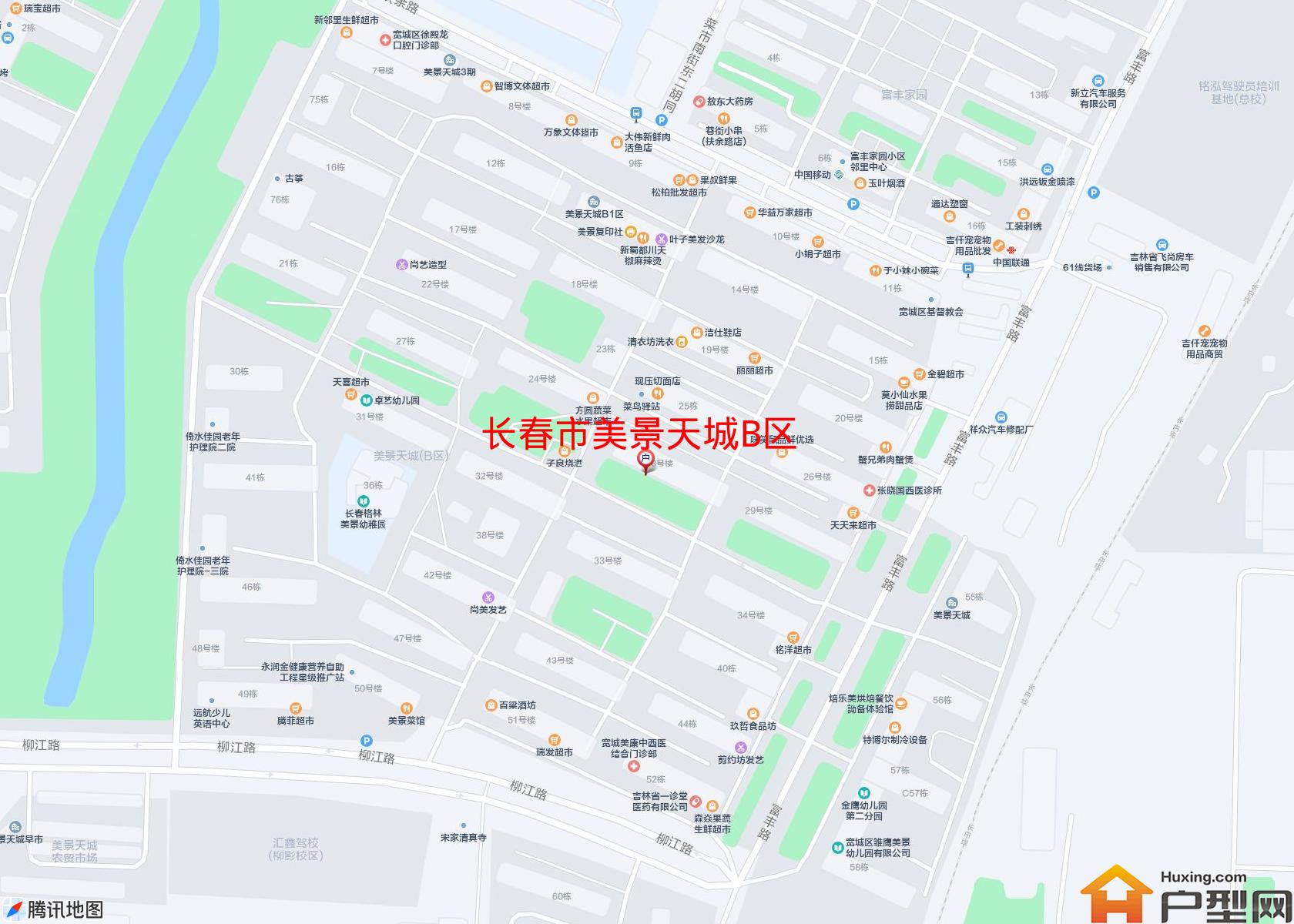 美景天城B区小区 - 户型网