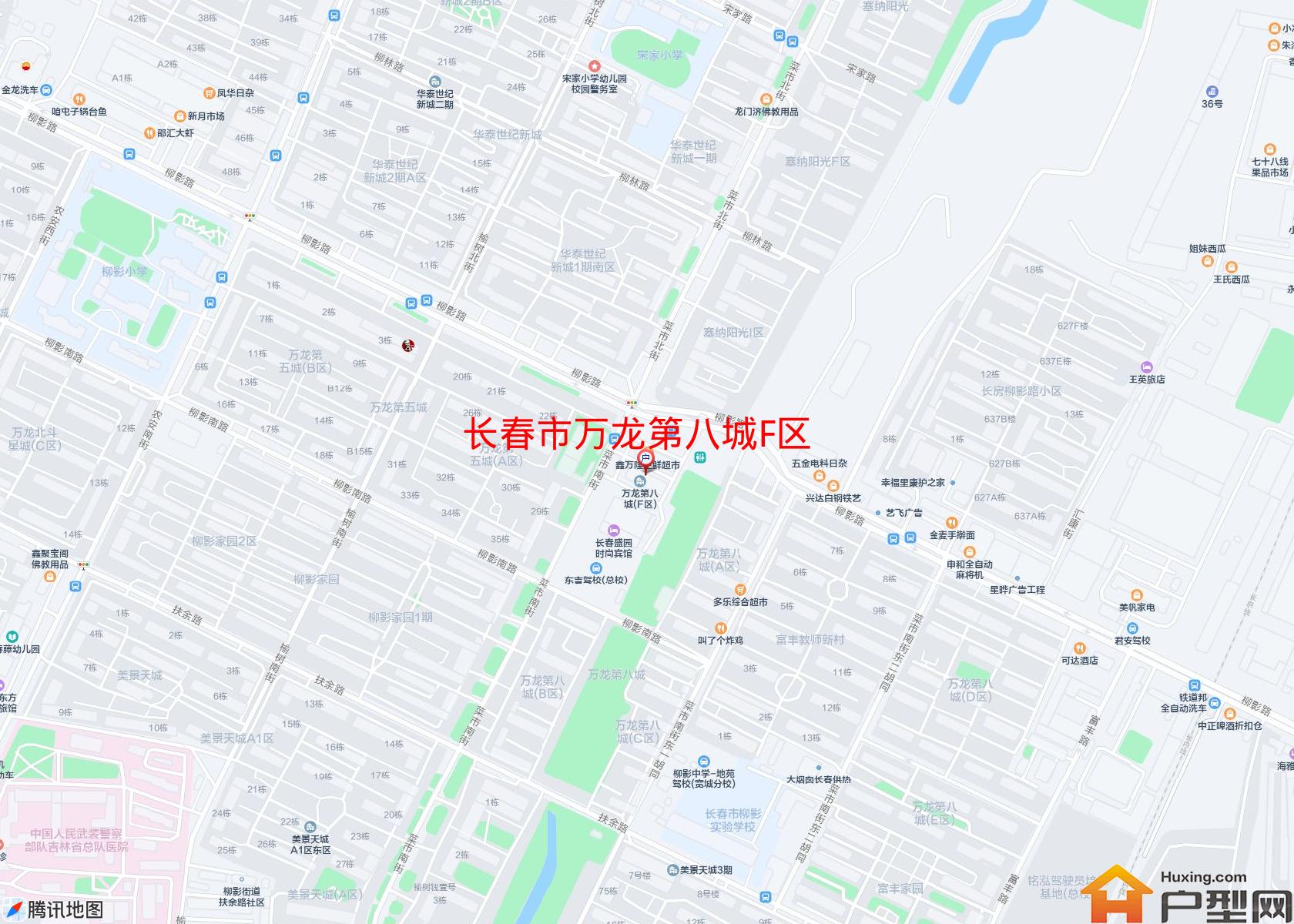 万龙第八城F区小区 - 户型网