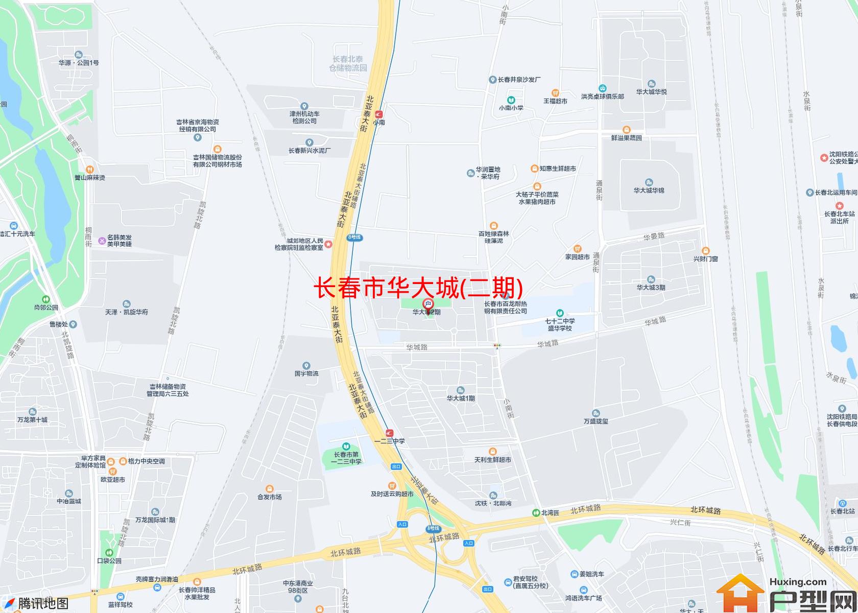 华大城(二期)小区 - 户型网