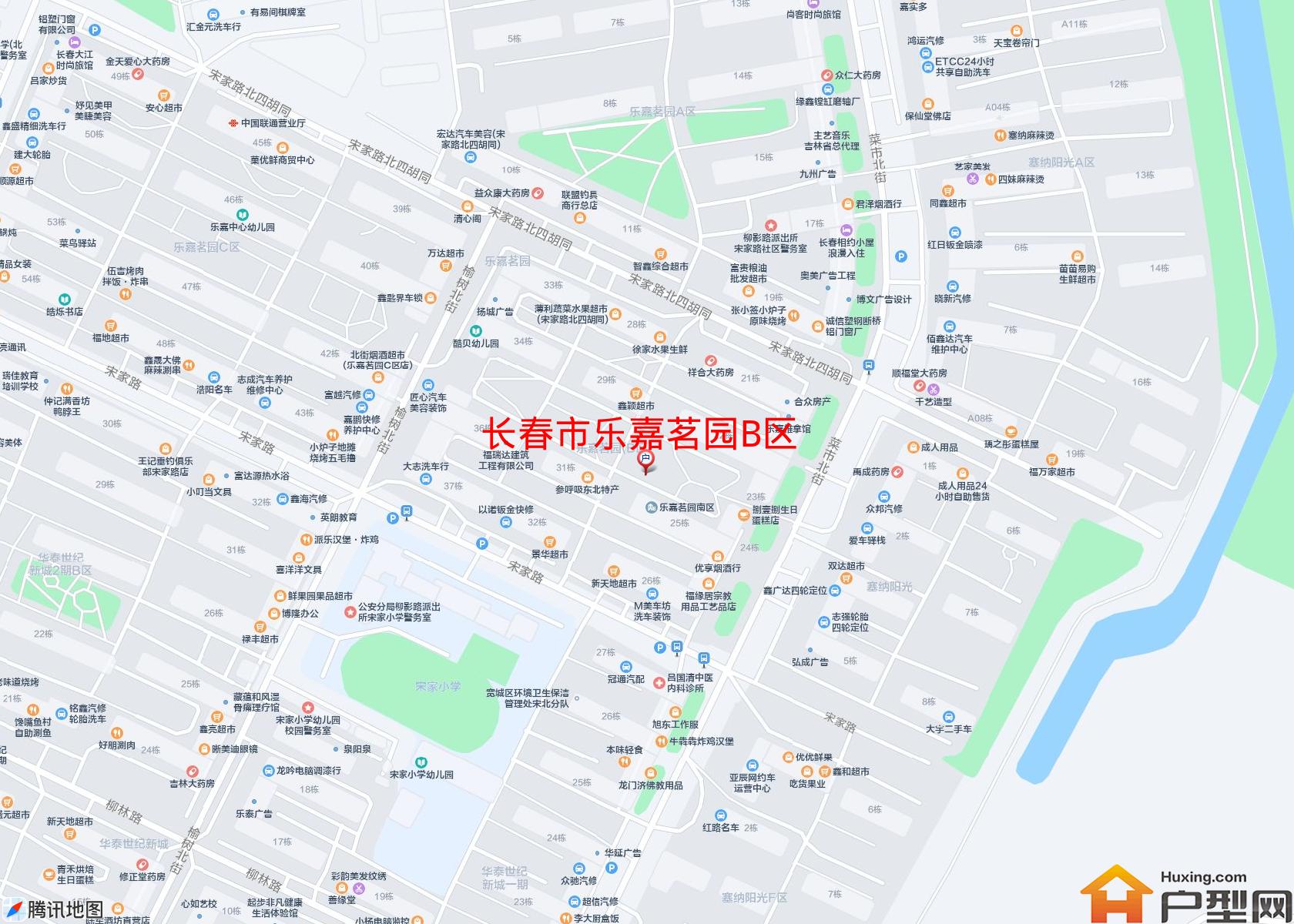 乐嘉茗园B区小区 - 户型网 乐嘉茗园B区小区 - 户型网